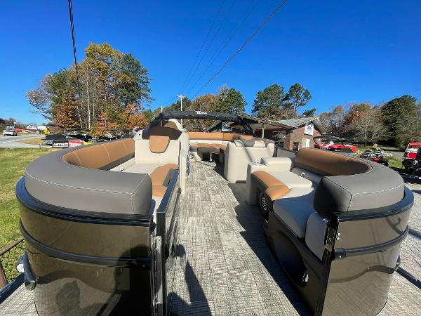 2022 Tahoe Pontoons boat for sale, model of the boat is Cascade 2385 Rear J Lounger & Image # 9 of 16