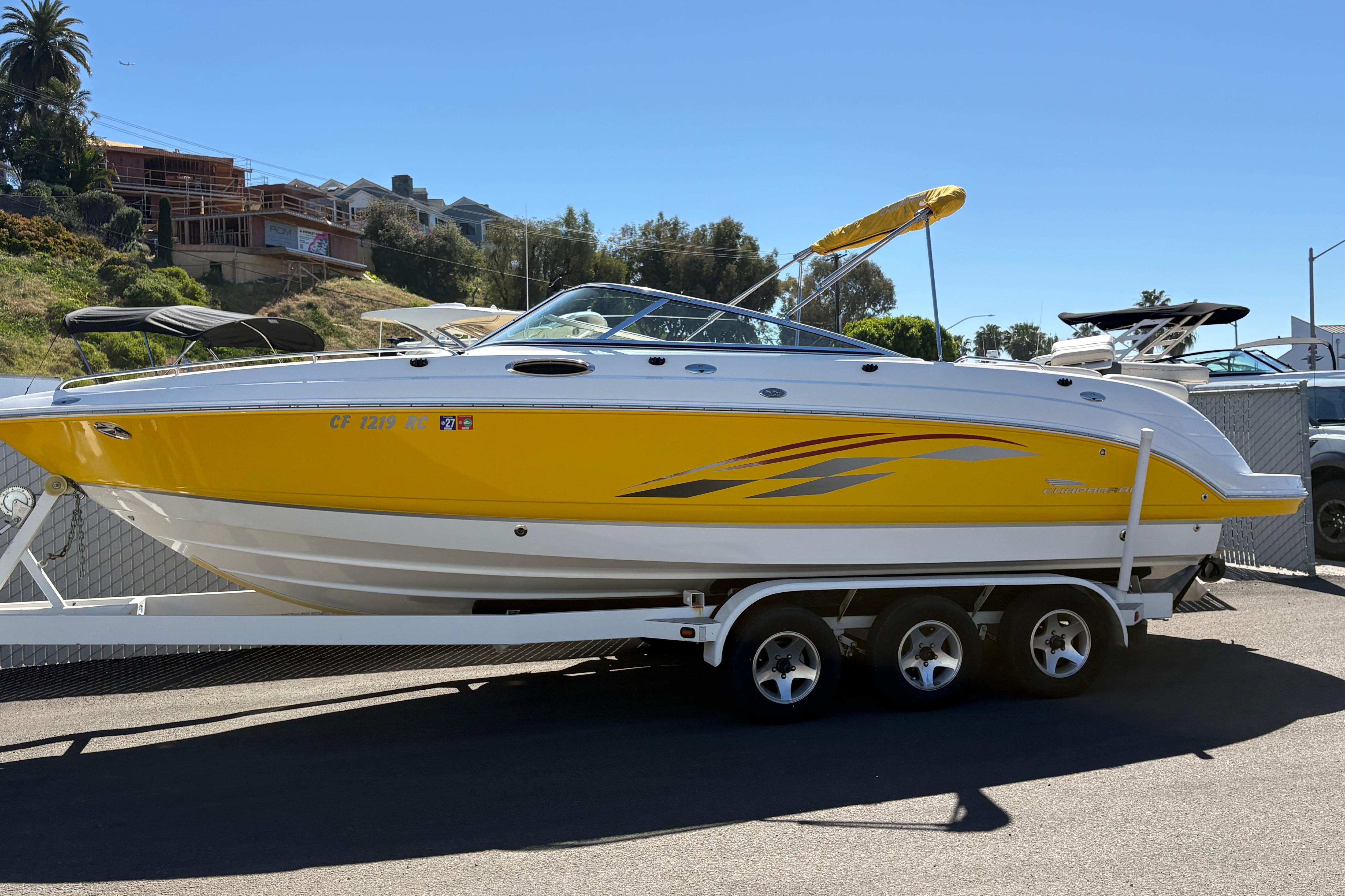 2004 Chaparral 256 SSi #TJM2004C inventory image at Sun Country Marine Group, Newport Beach
