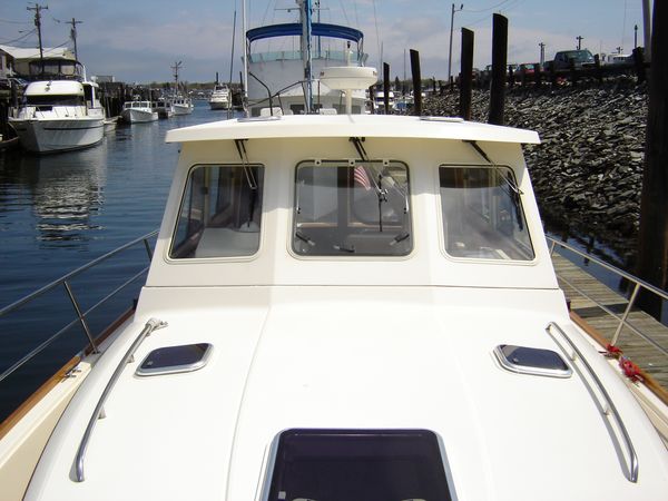 Hard top, looking aft from bow