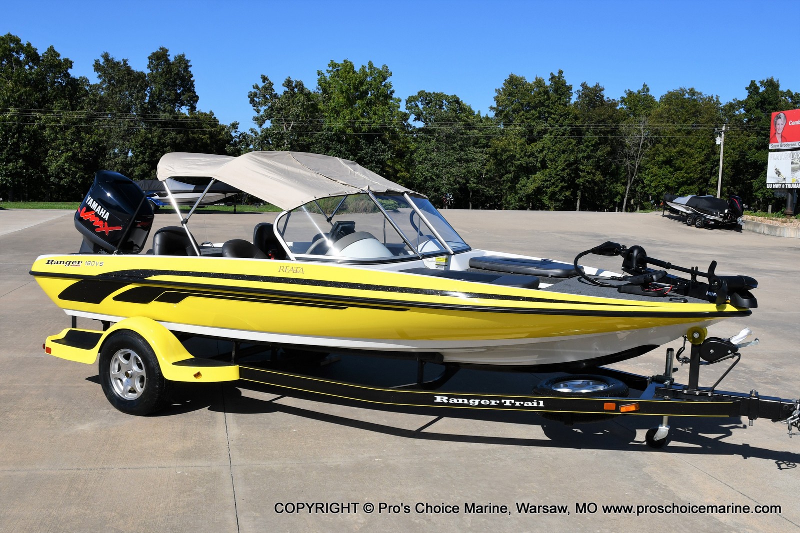 2004 Ranger Boats boat for sale, model of the boat is 180vs Reata w/150HP yamaha & Image # 2 of 50