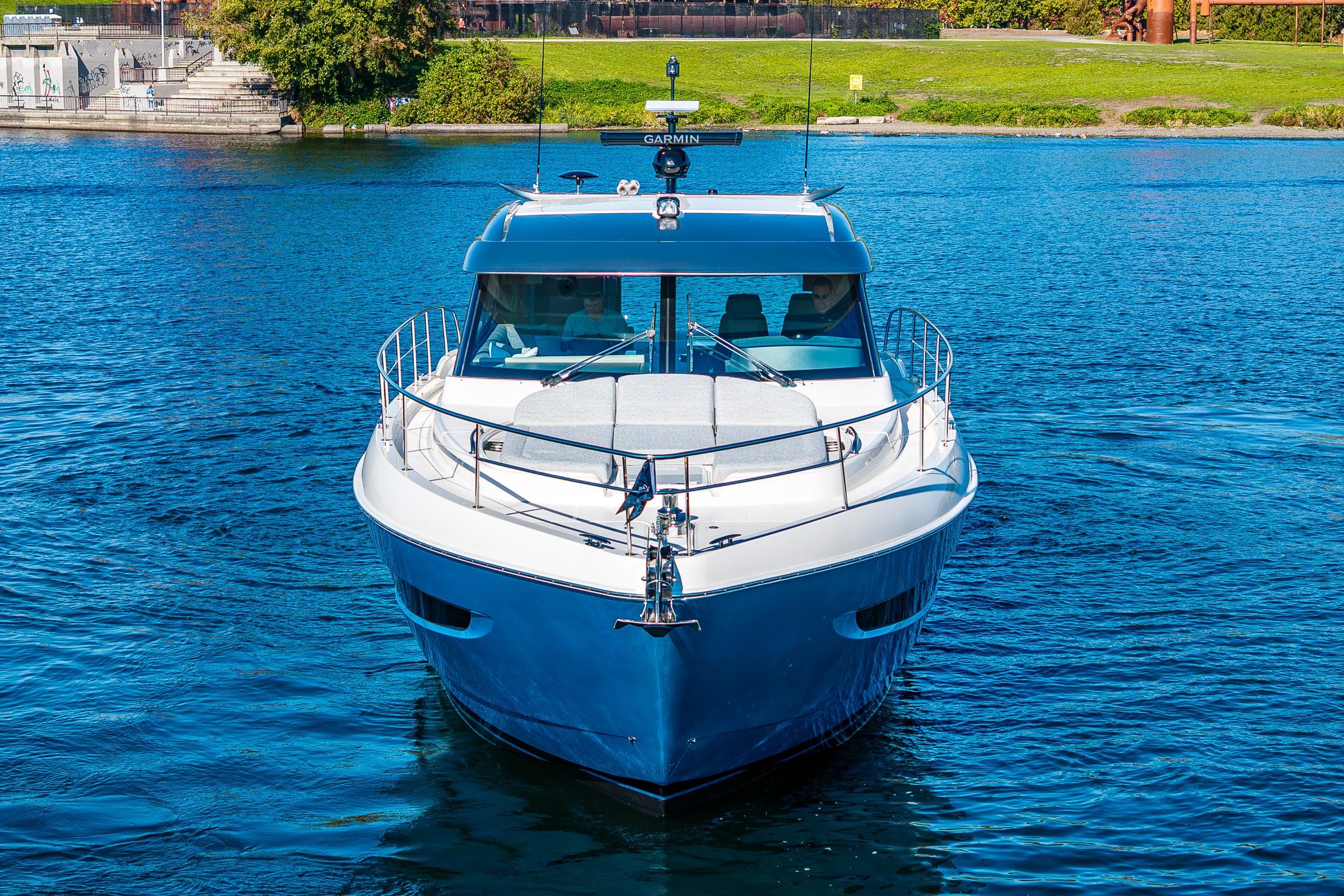 2026 Riviera 4600 Sport Yacht #R075 inventory image at Sun Country Yachts, South Lake Union (Seattle)