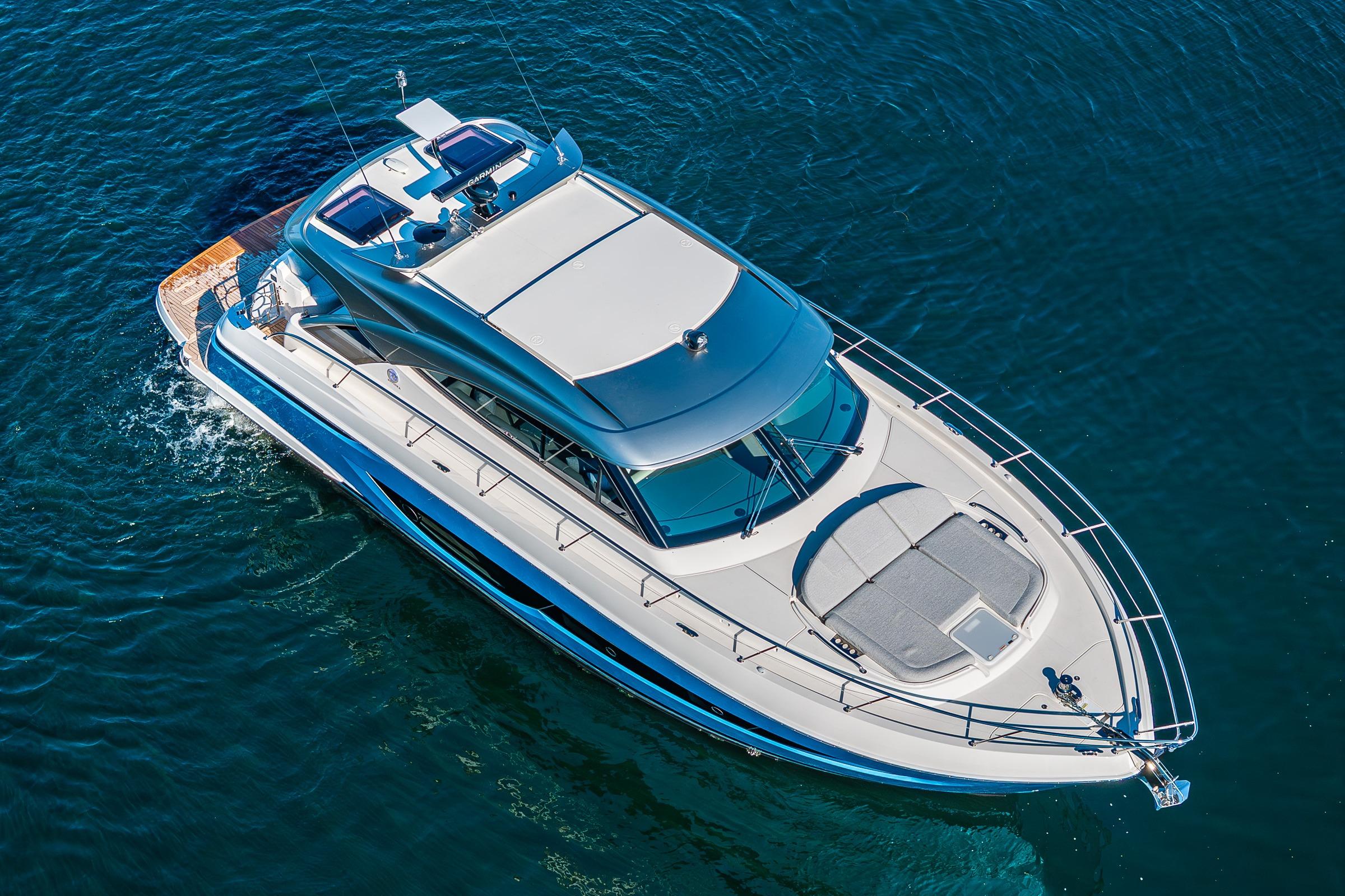 2026 Riviera 4600 Sport Yacht #R075 inventory image at Sun Country Yachts, South Lake Union (Seattle)