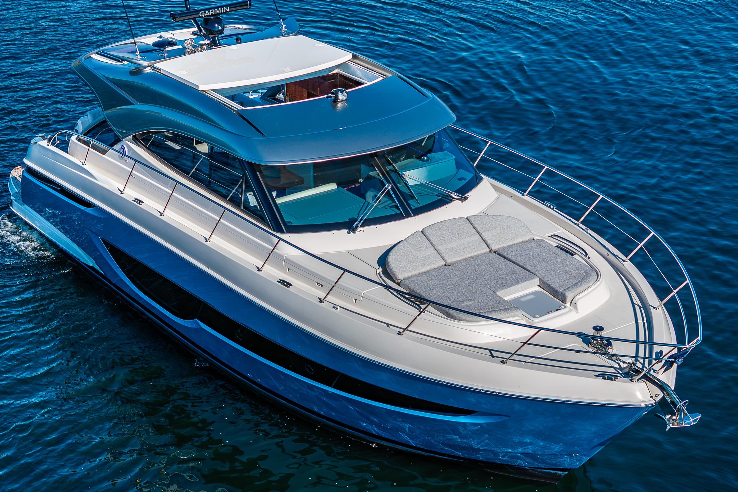 2026 Riviera 4600 Sport Yacht #R075 inventory image at Sun Country Yachts, South Lake Union (Seattle)