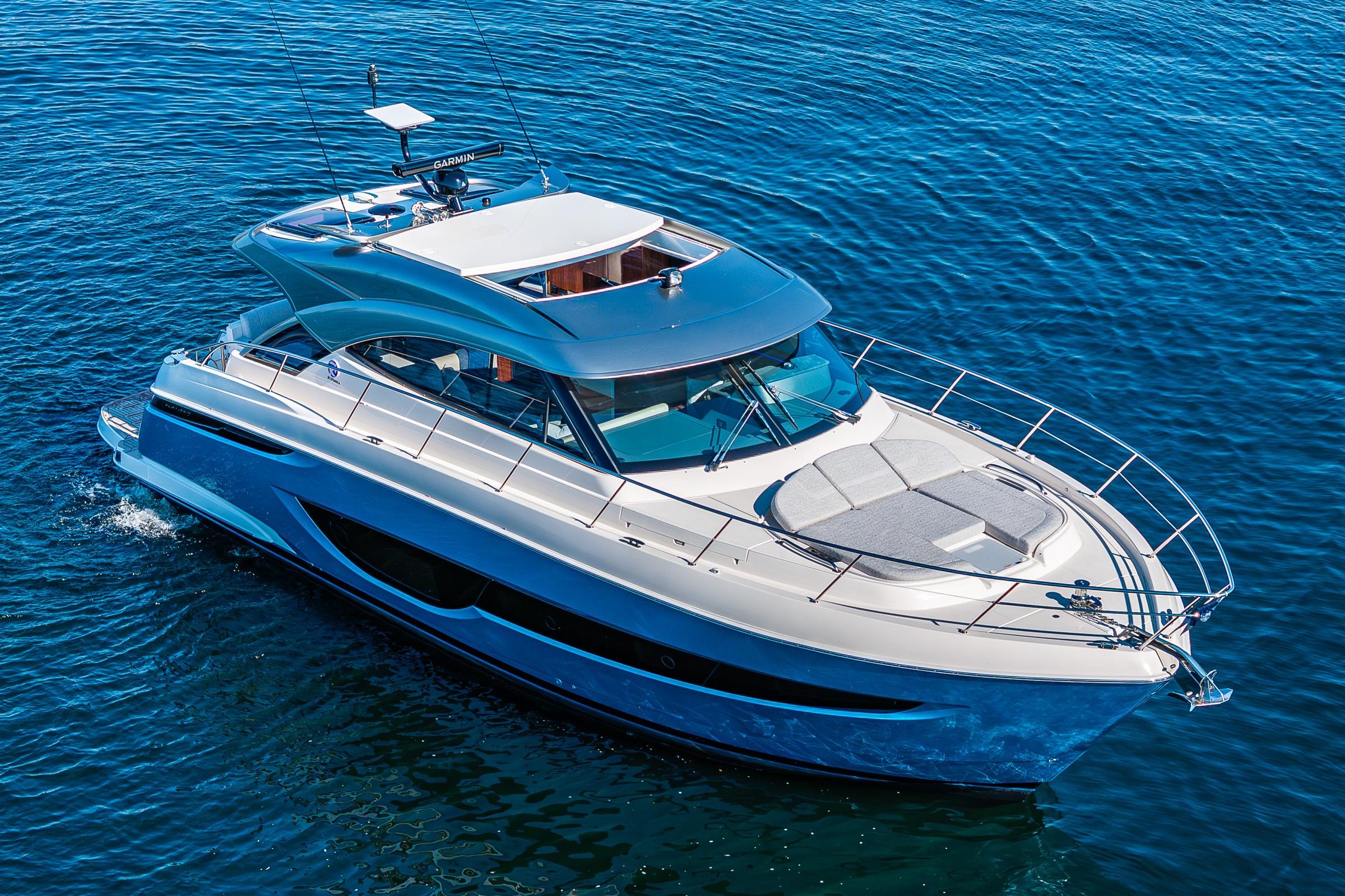2026 Riviera 4600 Sport Yacht #R075 inventory image at Sun Country Yachts, South Lake Union (Seattle)