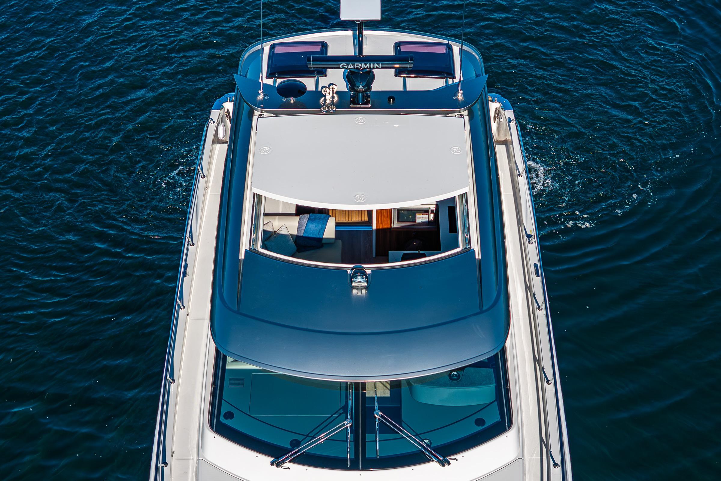 2026 Riviera 4600 Sport Yacht #R075 inventory image at Sun Country Yachts, South Lake Union (Seattle)