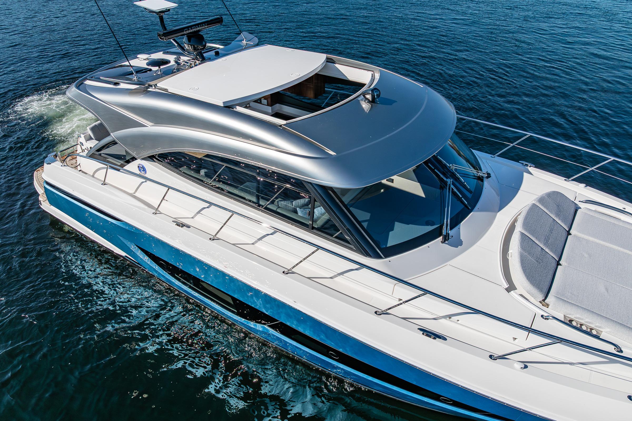 2026 Riviera 4600 Sport Yacht #R075 inventory image at Sun Country Yachts, South Lake Union (Seattle)