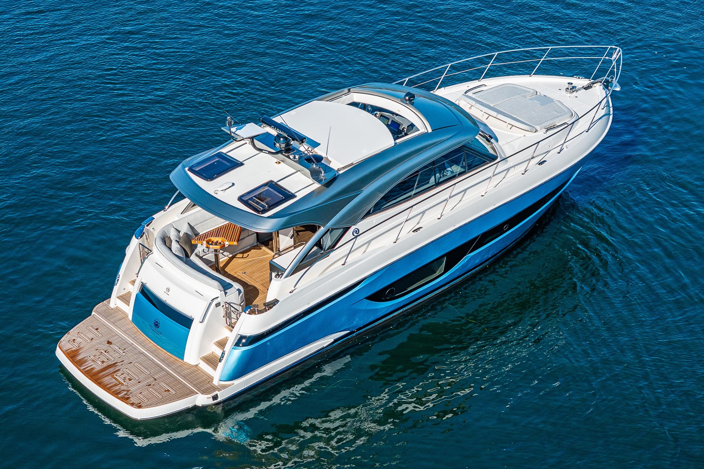2026 Riviera 4600 Sport Yacht #R075 inventory image at Sun Country Yachts, South Lake Union (Seattle)
