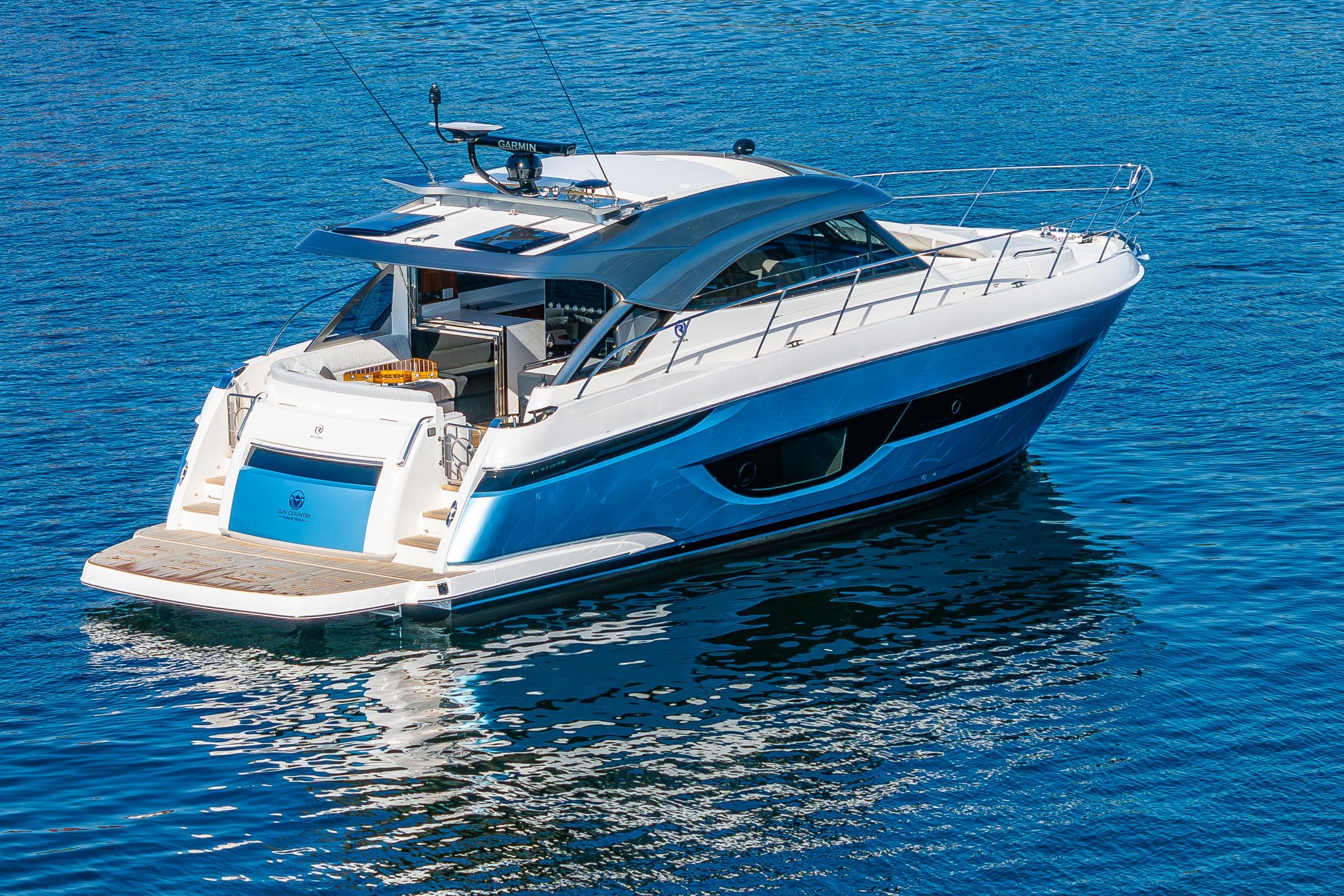 2026 Riviera 4600 Sport Yacht #R075 inventory image at Sun Country Yachts, South Lake Union (Seattle)