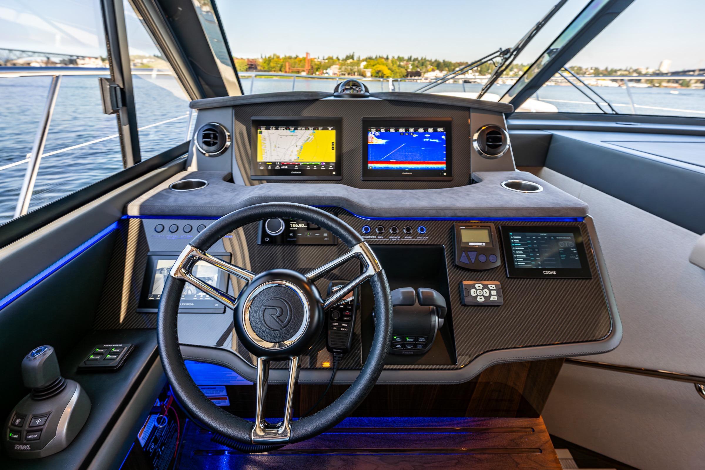 2026 Riviera 4600 Sport Yacht #R075 inventory image at Sun Country Yachts, South Lake Union (Seattle)