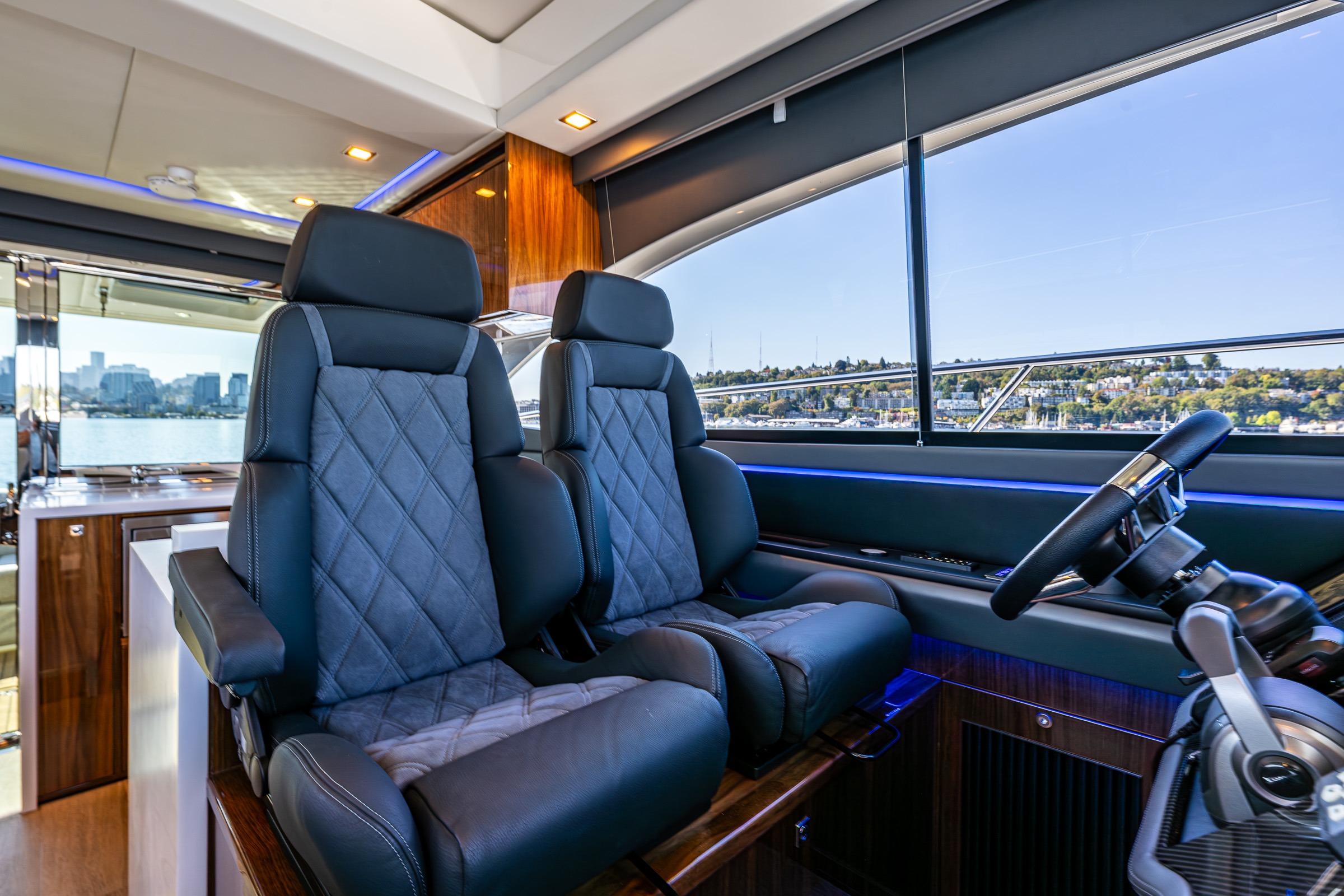 2026 Riviera 4600 Sport Yacht #R075 inventory image at Sun Country Yachts, South Lake Union (Seattle)