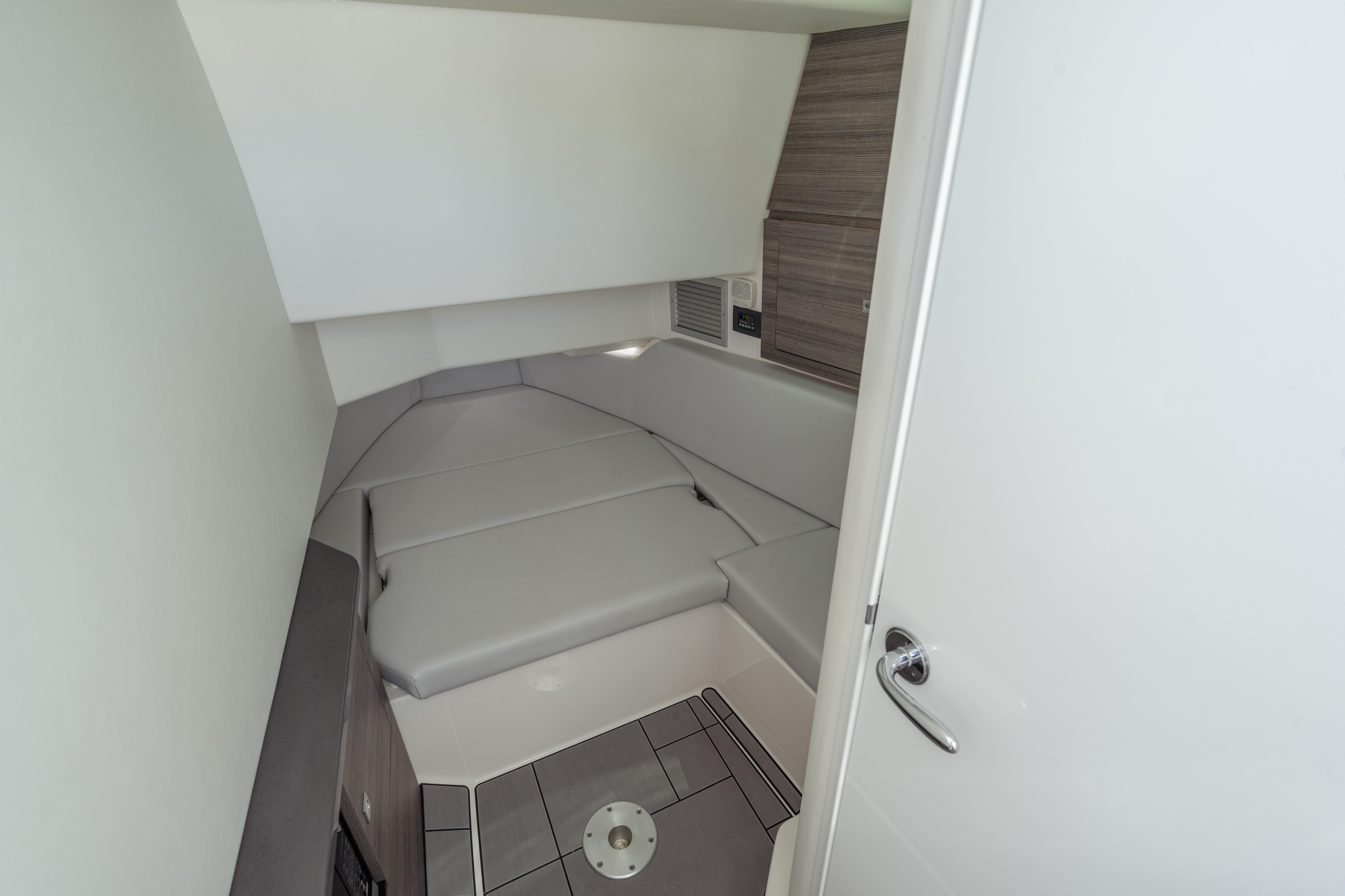 Aviara-AV36 OB 2023-Pellicano FL-US-2023 Aviara AV36 OB cabin interior with modern design and comfortable seating.-9680430 | Thumbnail