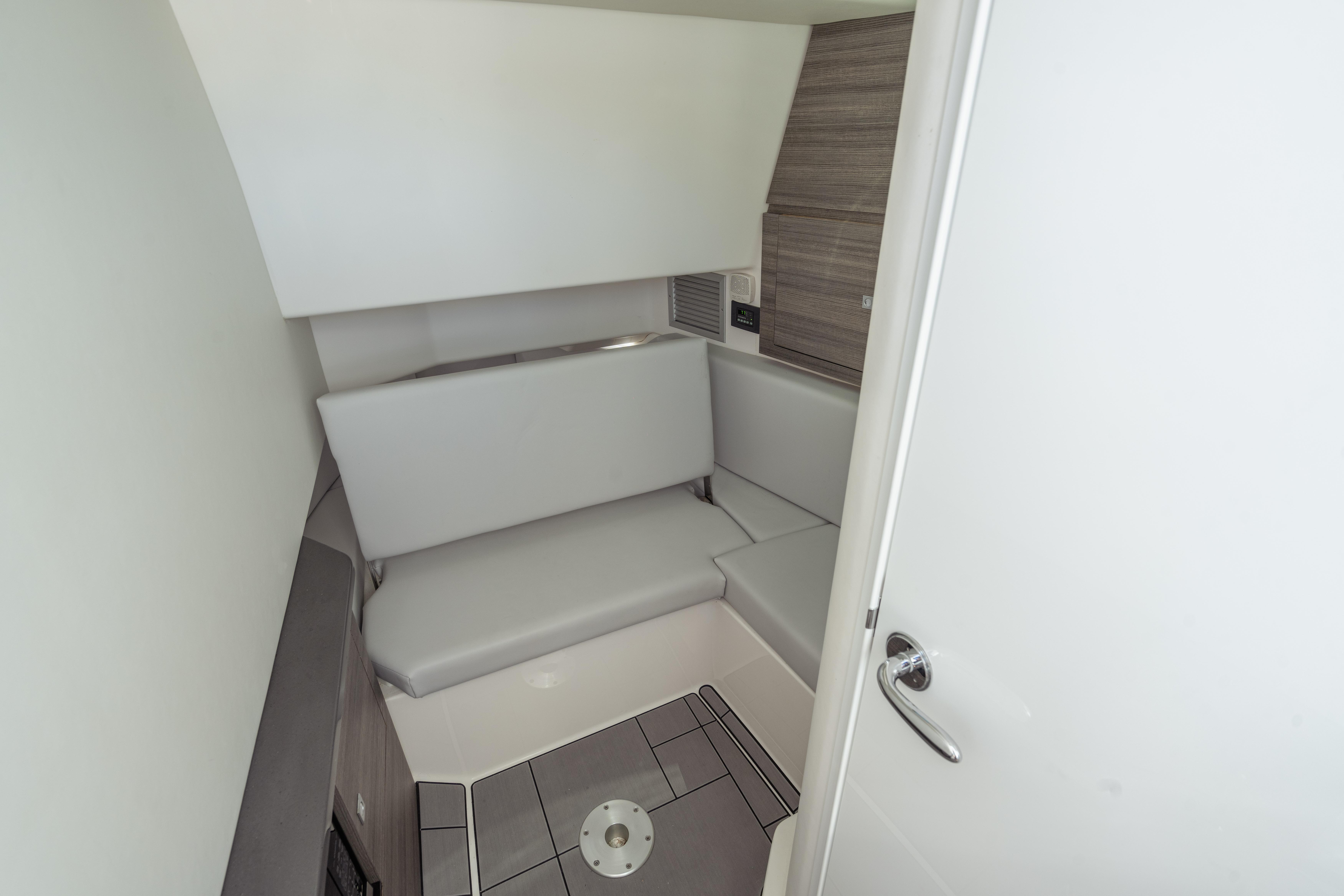 Aviara-AV36 OB 2023-Pellicano FL-US-2023 Aviara AV36 OB interior cabin with modern seating and sleek design.-9680430 | Thumbnail