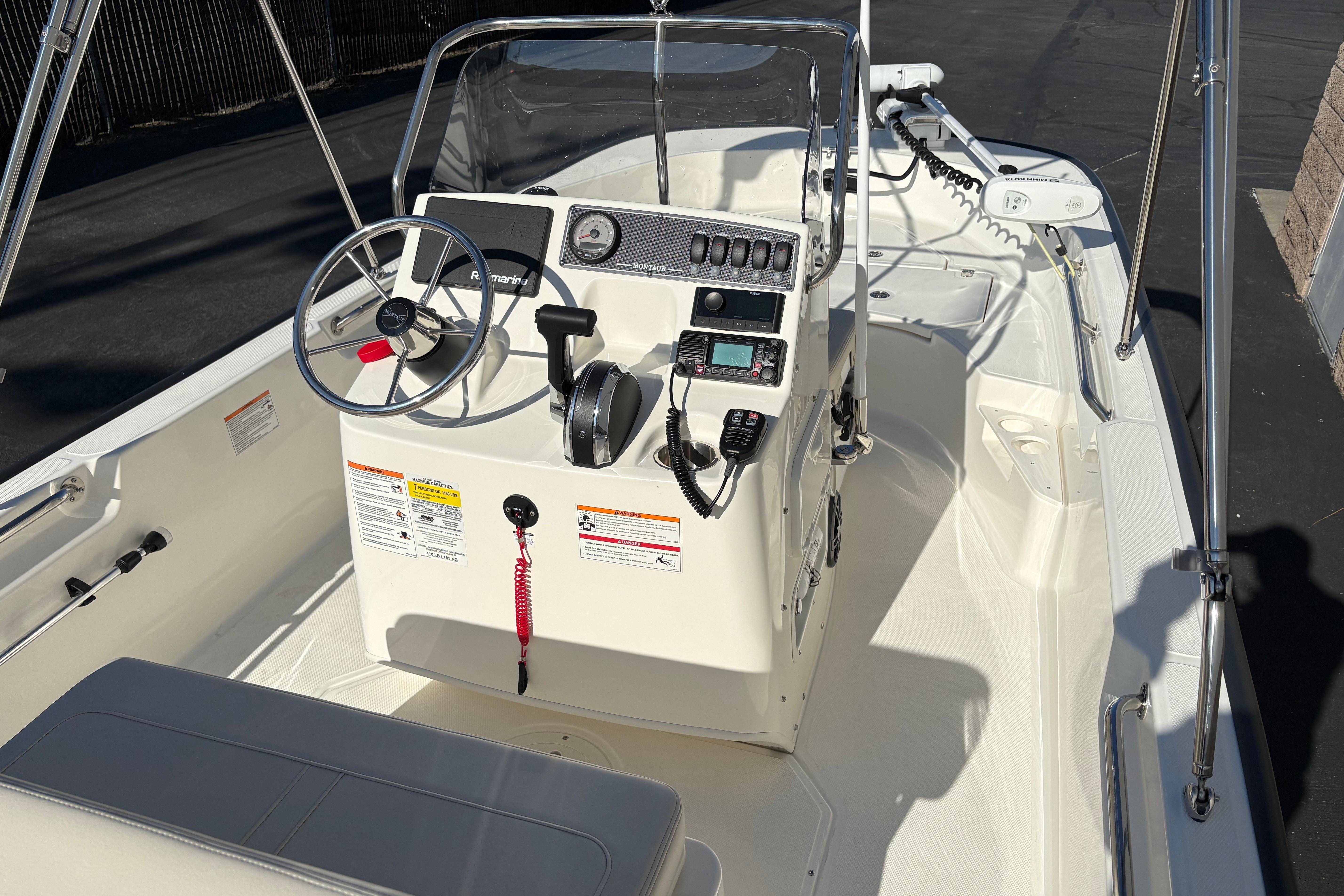 2024 Boston Whaler 170 Montauk #TBMM0394 inventory image at Sun Country Marine Group, San Jose-Campbell