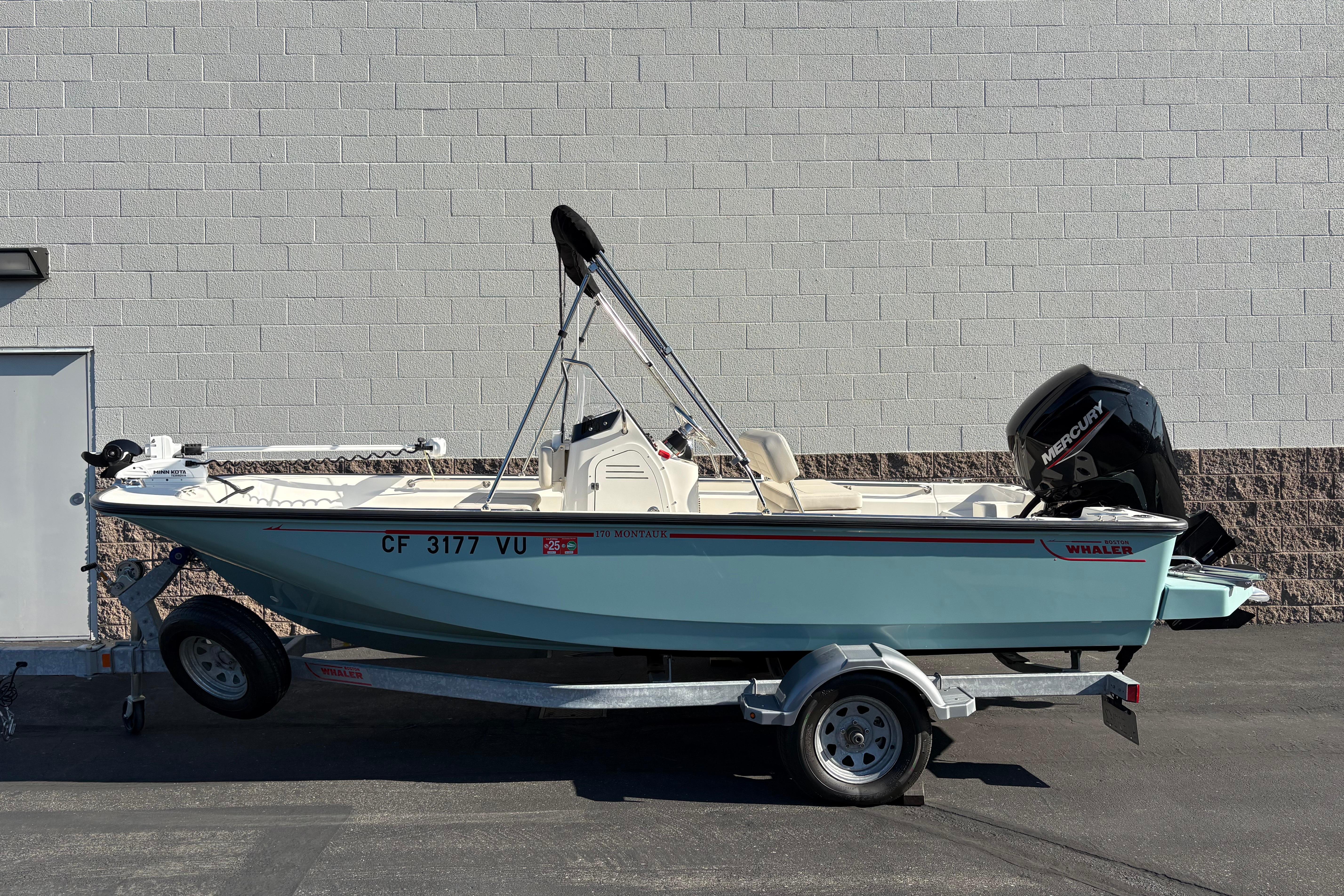 2024 Boston Whaler 170 Montauk #TBMM0394 inventory image at Sun Country Marine Group, San Jose-Campbell