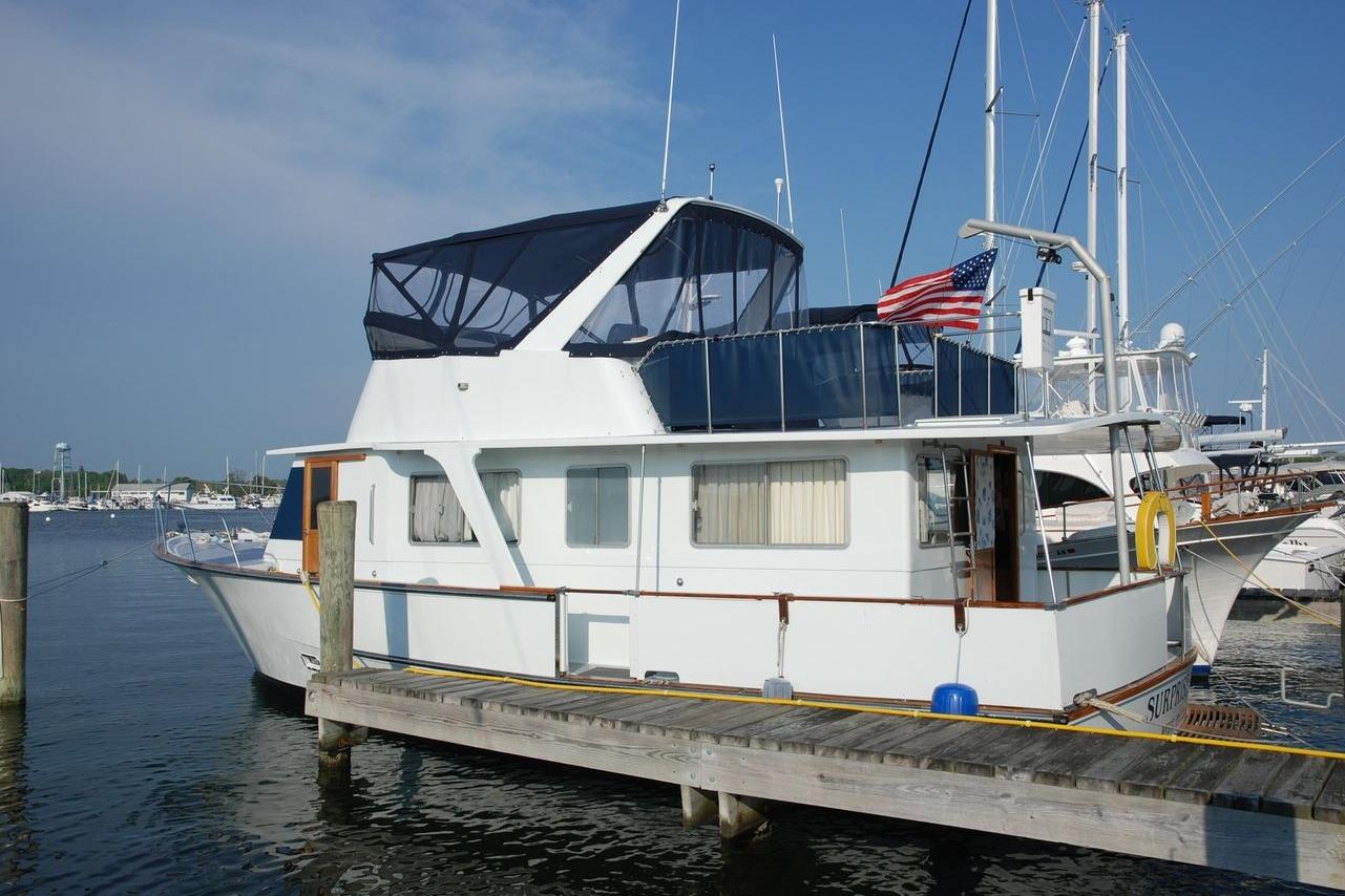 1985 Pearson 43 Trawler-1