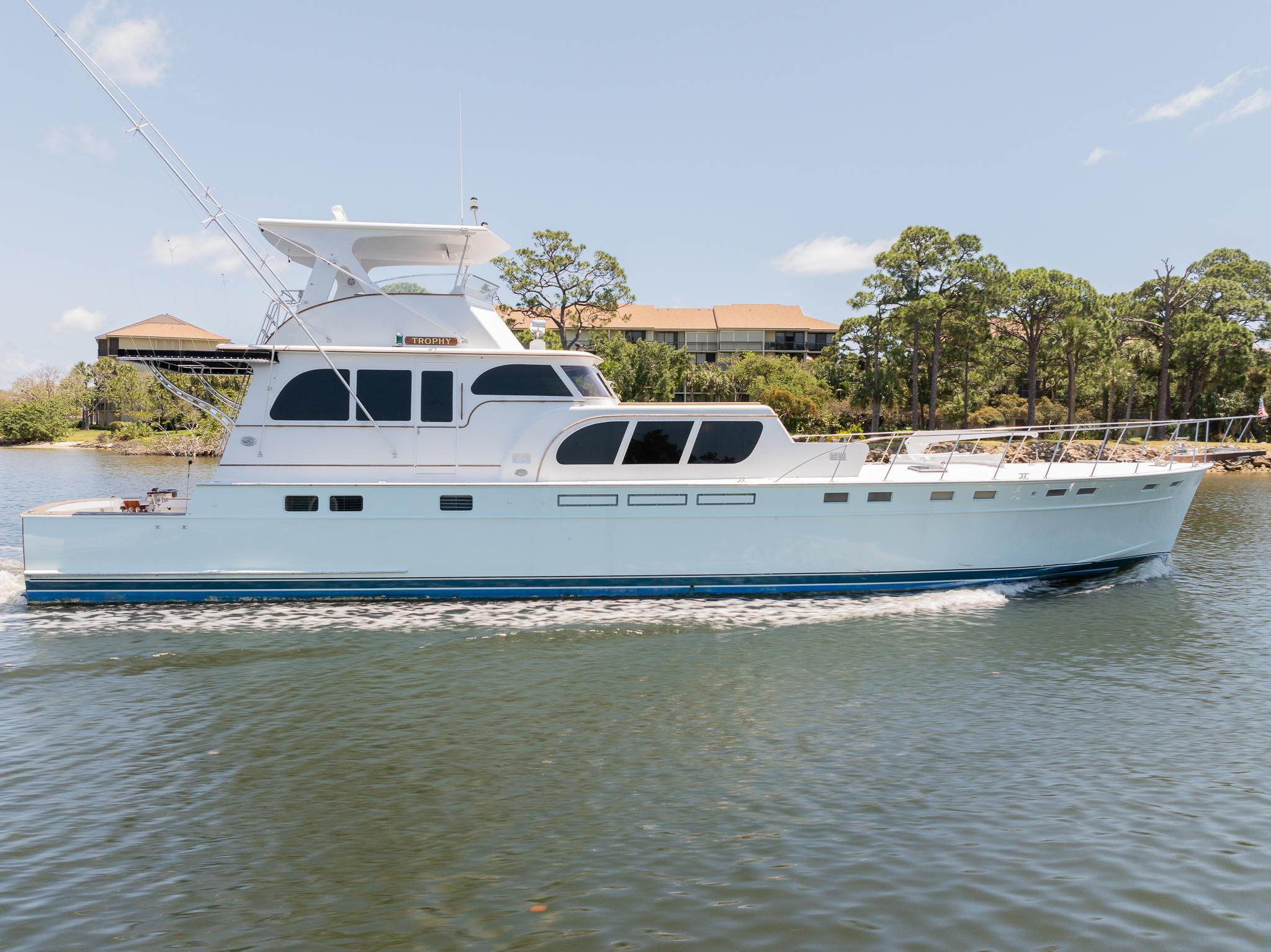 74' 1983 Huckins TROPHY