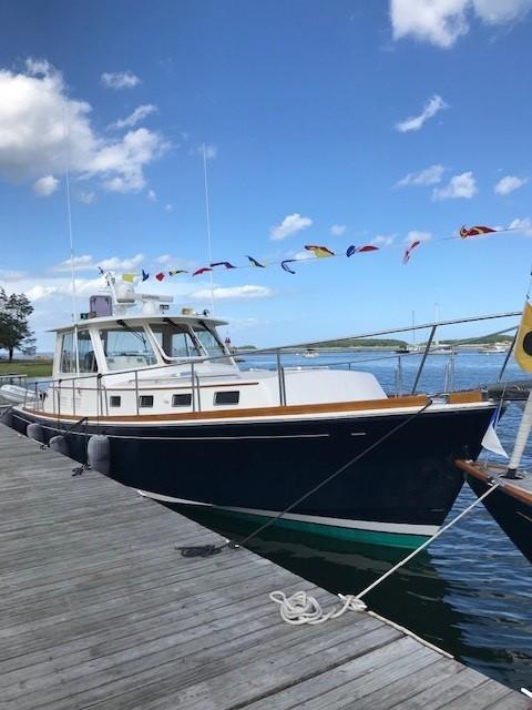 43 ft Eastbay 43 HX Starboard, At Dock