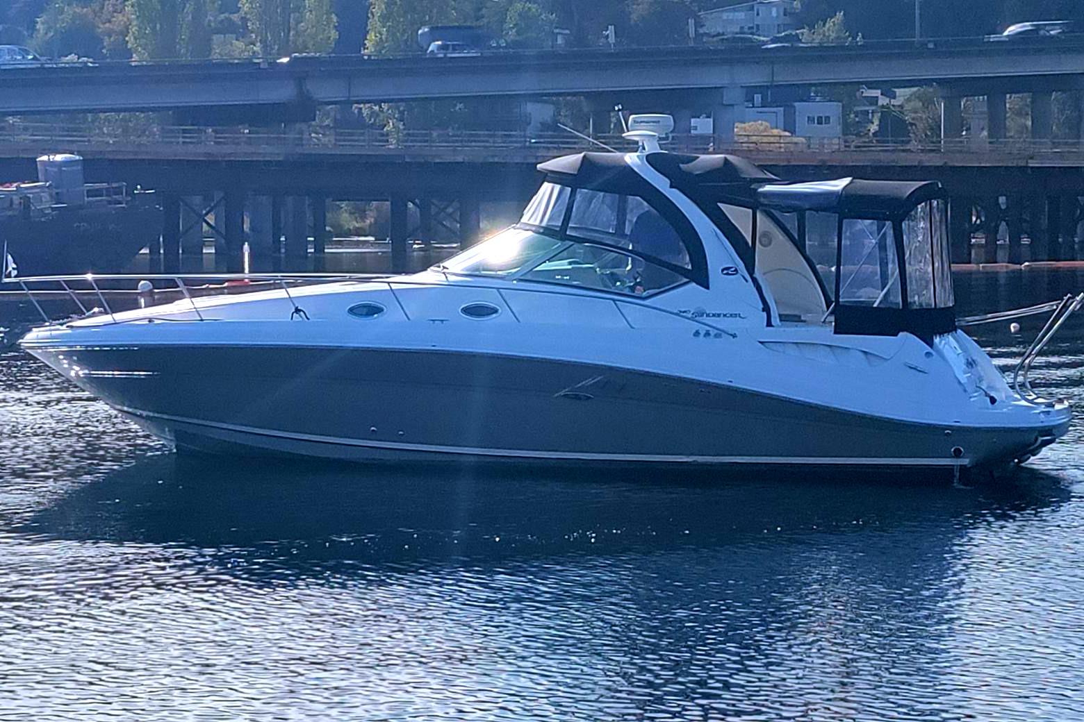 2006 Sea Ray 340 Sundancer #TBBJSR34 inventory image at Sun Country Yachts, South Lake Union (Seattle)