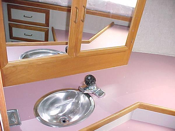 V-Berth with sink