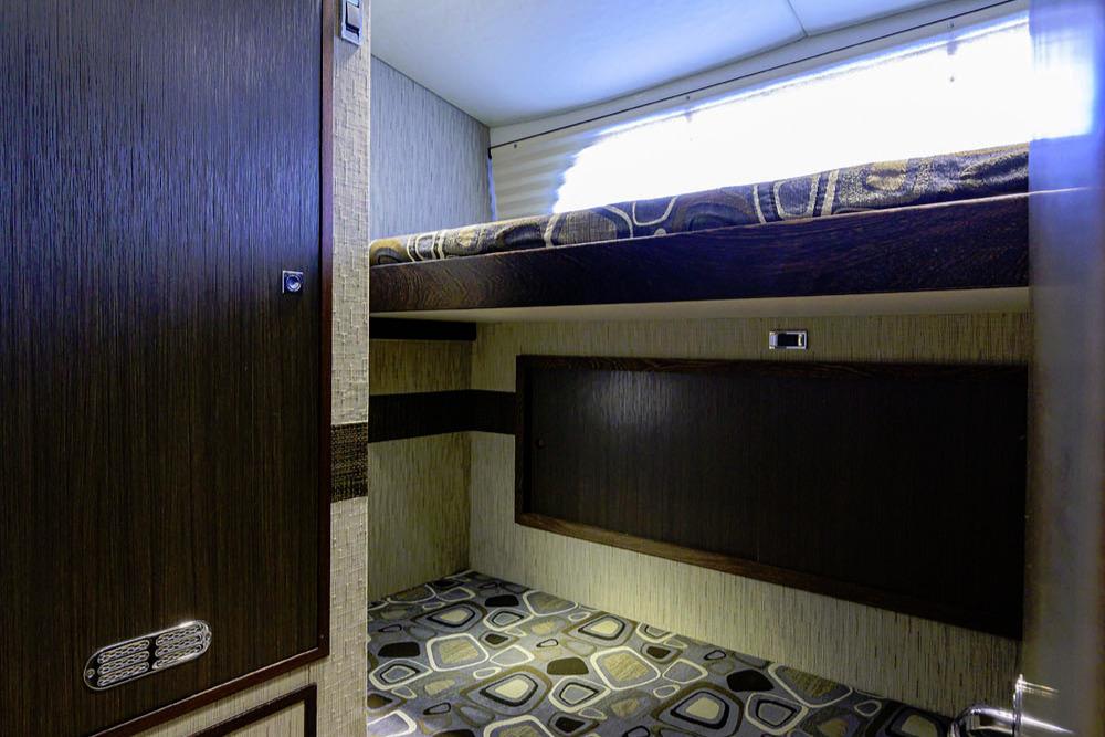 Guest Stateroom Upper and Lower Berths