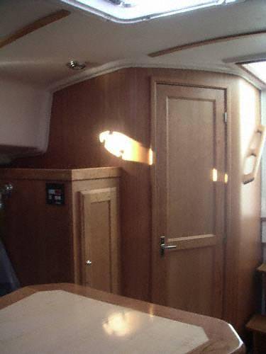 Looking aft
