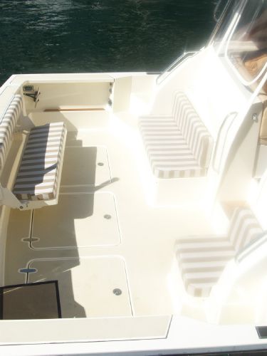 Cockpit Seating with Optional Fold out Bench Seat