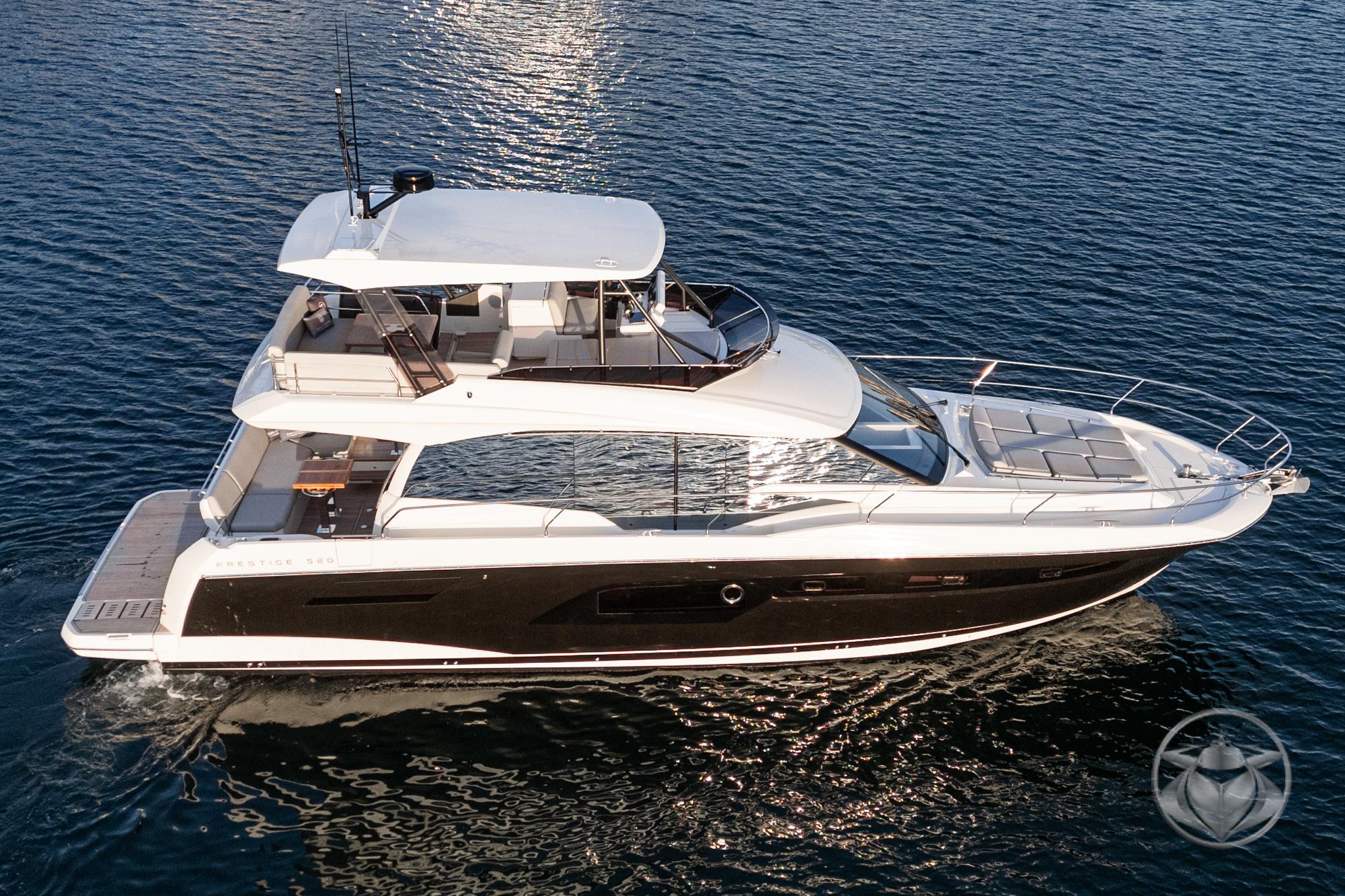 2025 Prestige 520 Fly #PR350F inventory image at Sun Country Marine Group, San Diego Marriott Marquis 2025 Prestige 520 Fly #PR350F inventory image at Sun Country Marine Group, San Diego Marriott Marquis