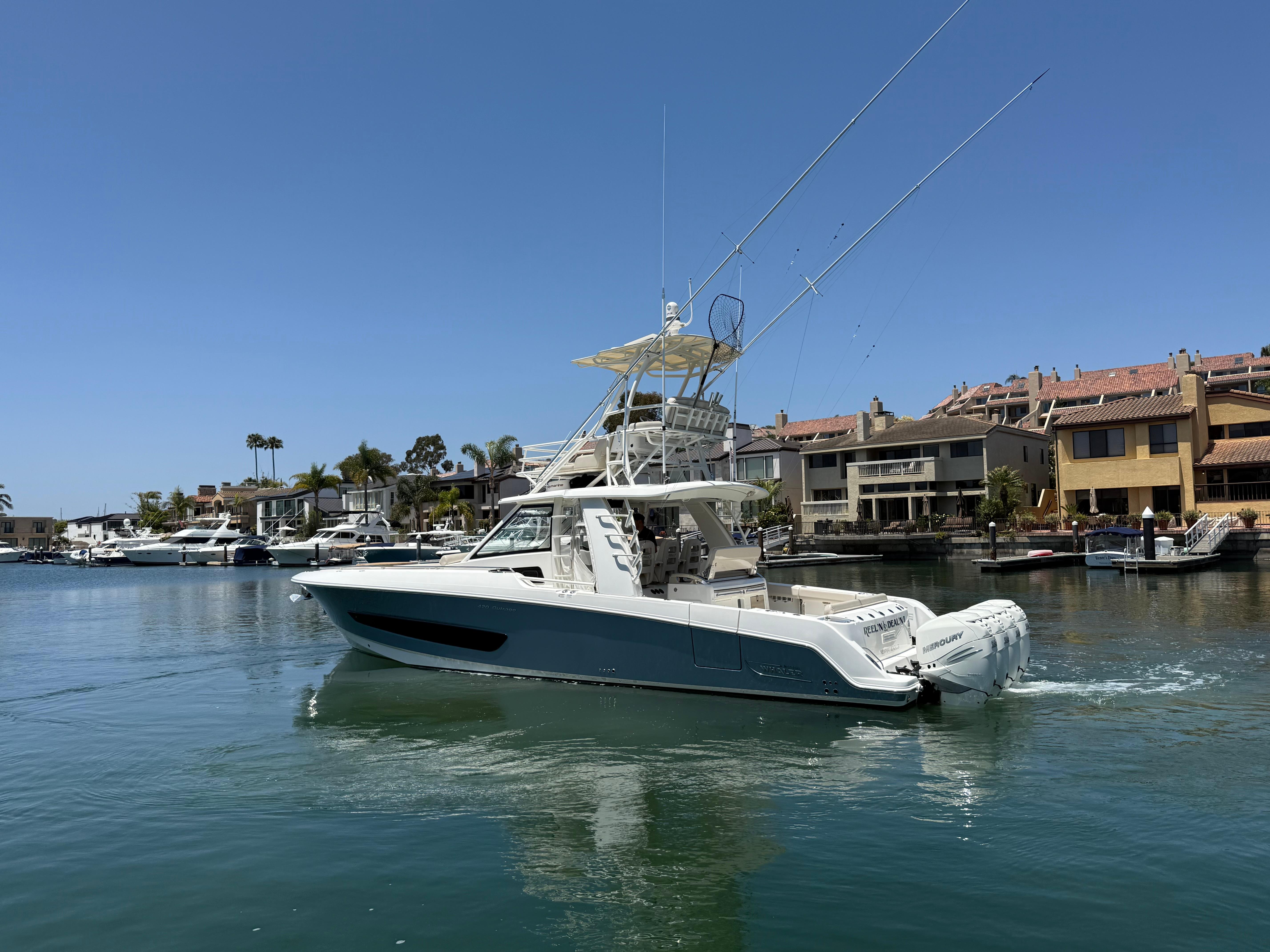 2019 Boston Whaler 420 Outrage #TBRL0118LLC inventory image at Sun Country Marine Group, Newport Beach 2019 Boston Whaler 420 Outrage #TBRL0118LLC inventory image at Sun Country Marine Group, Newport Beach