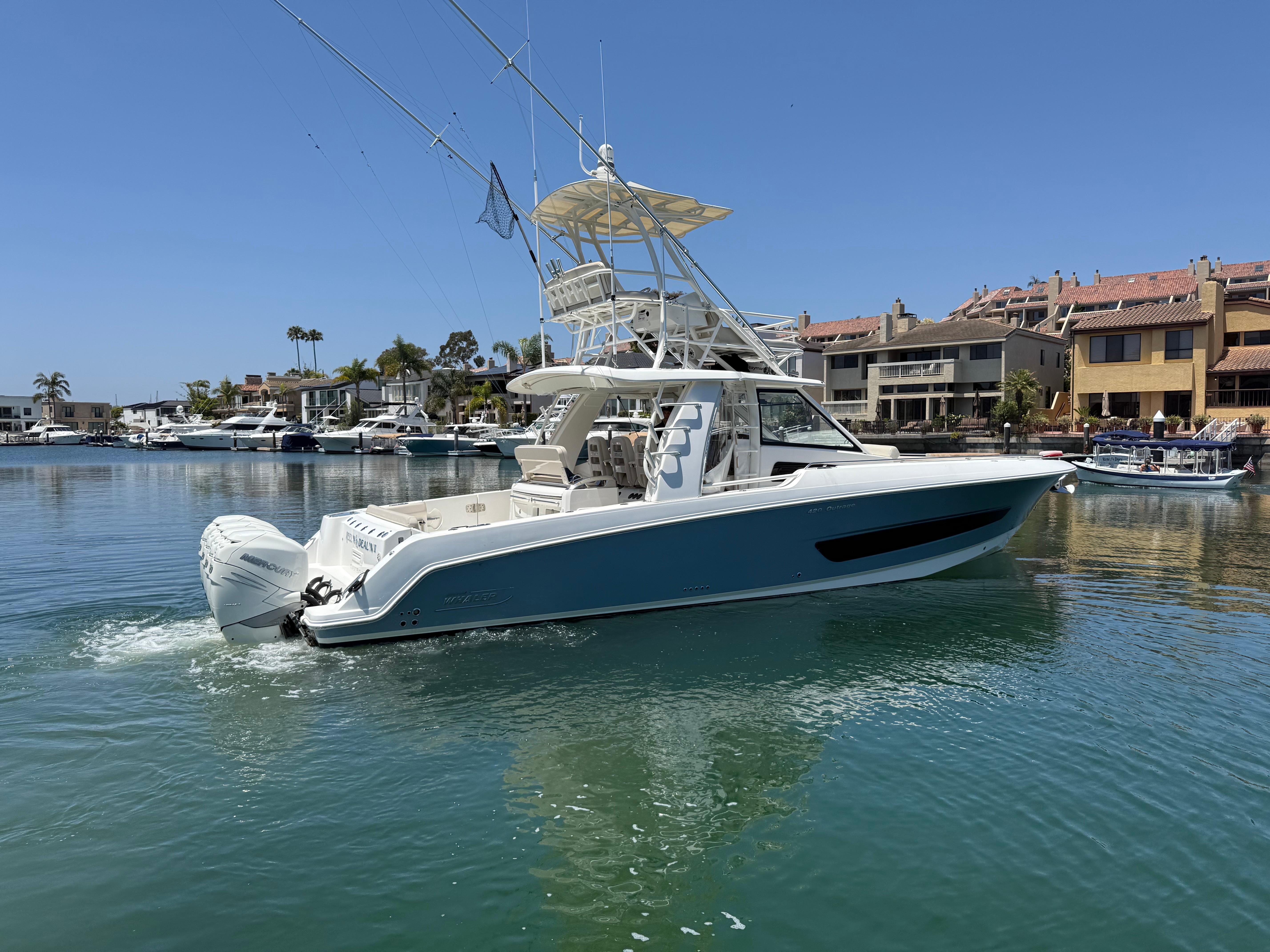 2019 Boston Whaler 420 Outrage #TBRL0118LLC inventory image at Sun Country Marine Group, Newport Beach 2019 Boston Whaler 420 Outrage #TBRL0118LLC inventory image at Sun Country Marine Group, Newport Beach
