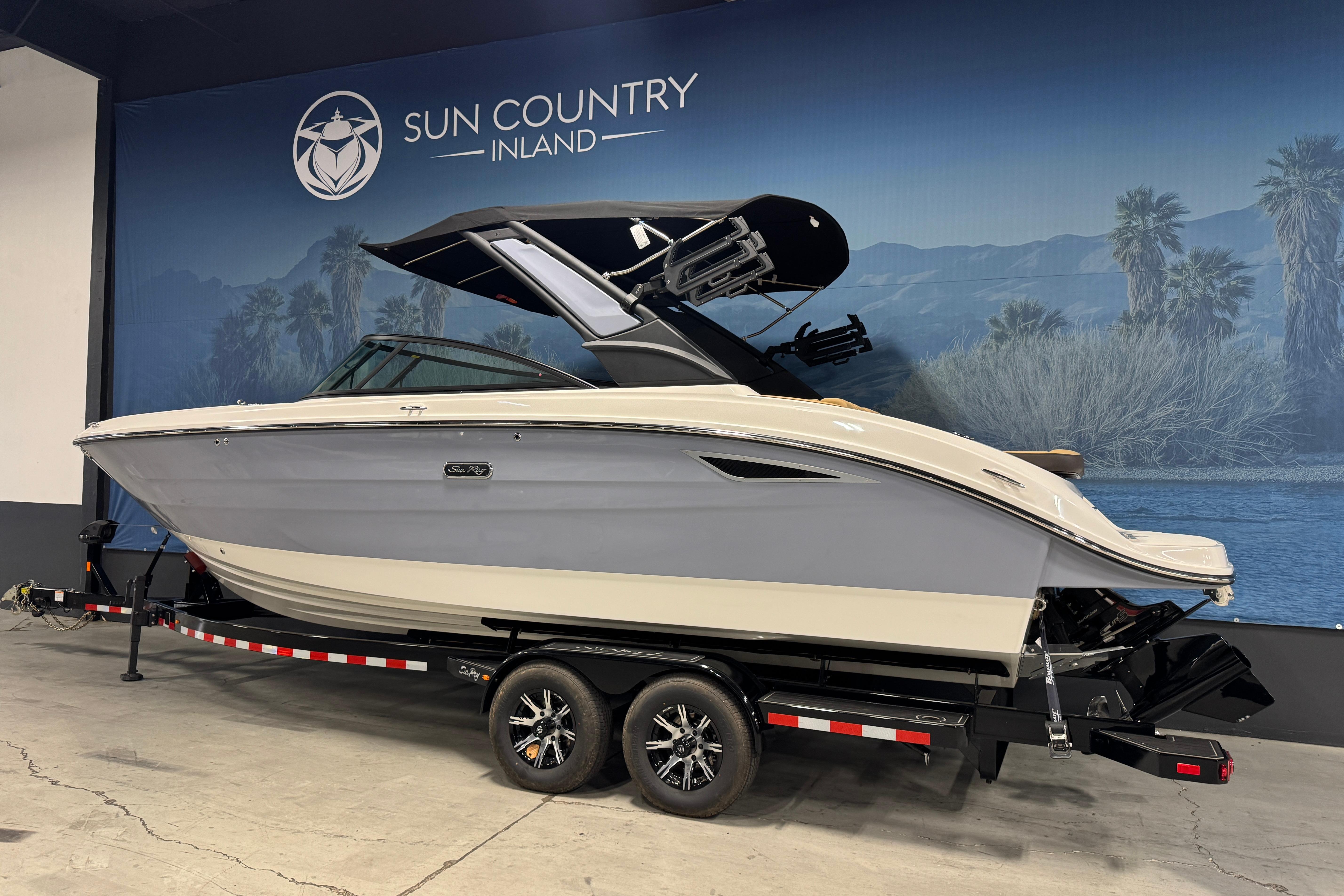 2026 Sea Ray SDX 270 Surf #S1324H inventory image at Sun Country Marine Group, Irvine