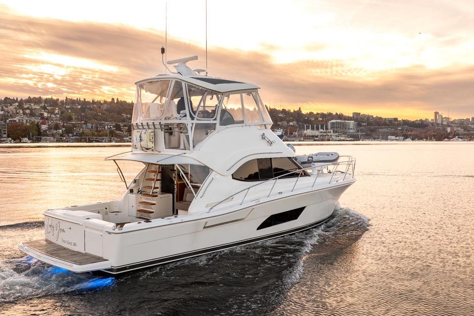 2017 Riviera 43 Flybridge #TBBA43057 inventory image at Sun Country Yachts, South Lake Union (Seattle)