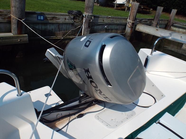 rear view of engine