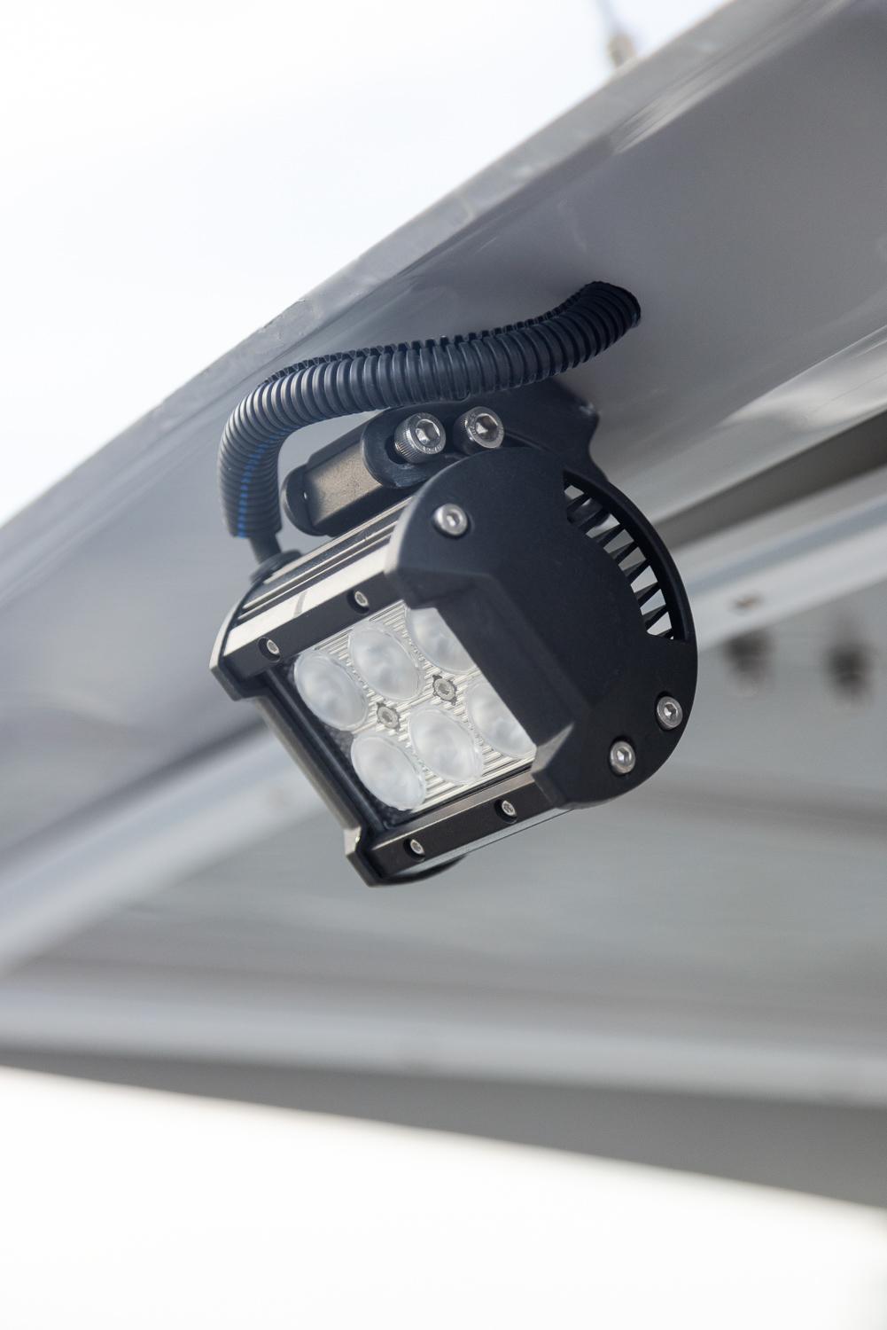 Solara-S-310 CW 2025 -FL-US-Solara S-310 CW 2025 LED light fixture mounted on a metal surface.-9624144 | Thumbnail