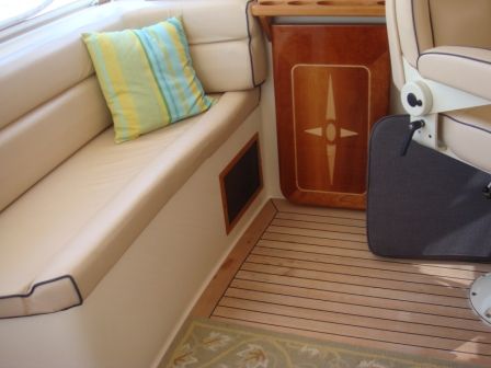 Helm Deck Seating and Folding Table