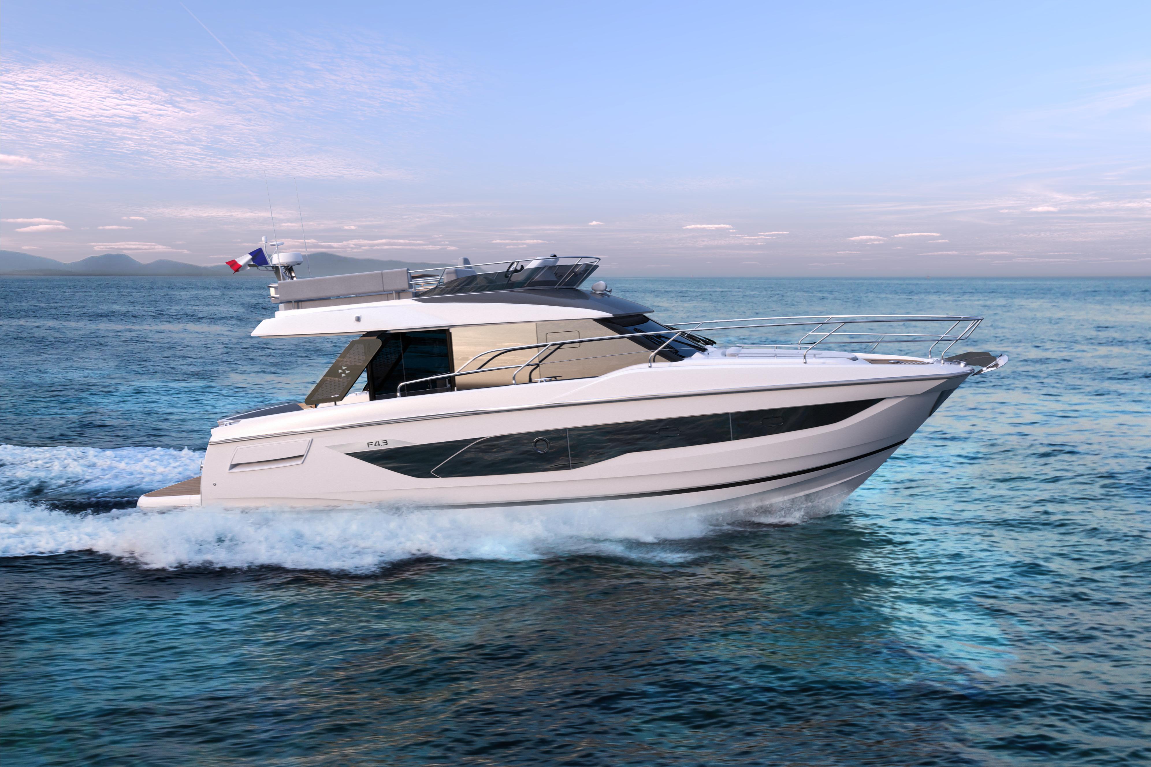2026 Prestige F4.3 #PR79691 inventory image at Sun Country Marine Group, Newport Beach 2026 Prestige F4.3 #PR79691 inventory image at Sun Country Marine Group, Newport Beach