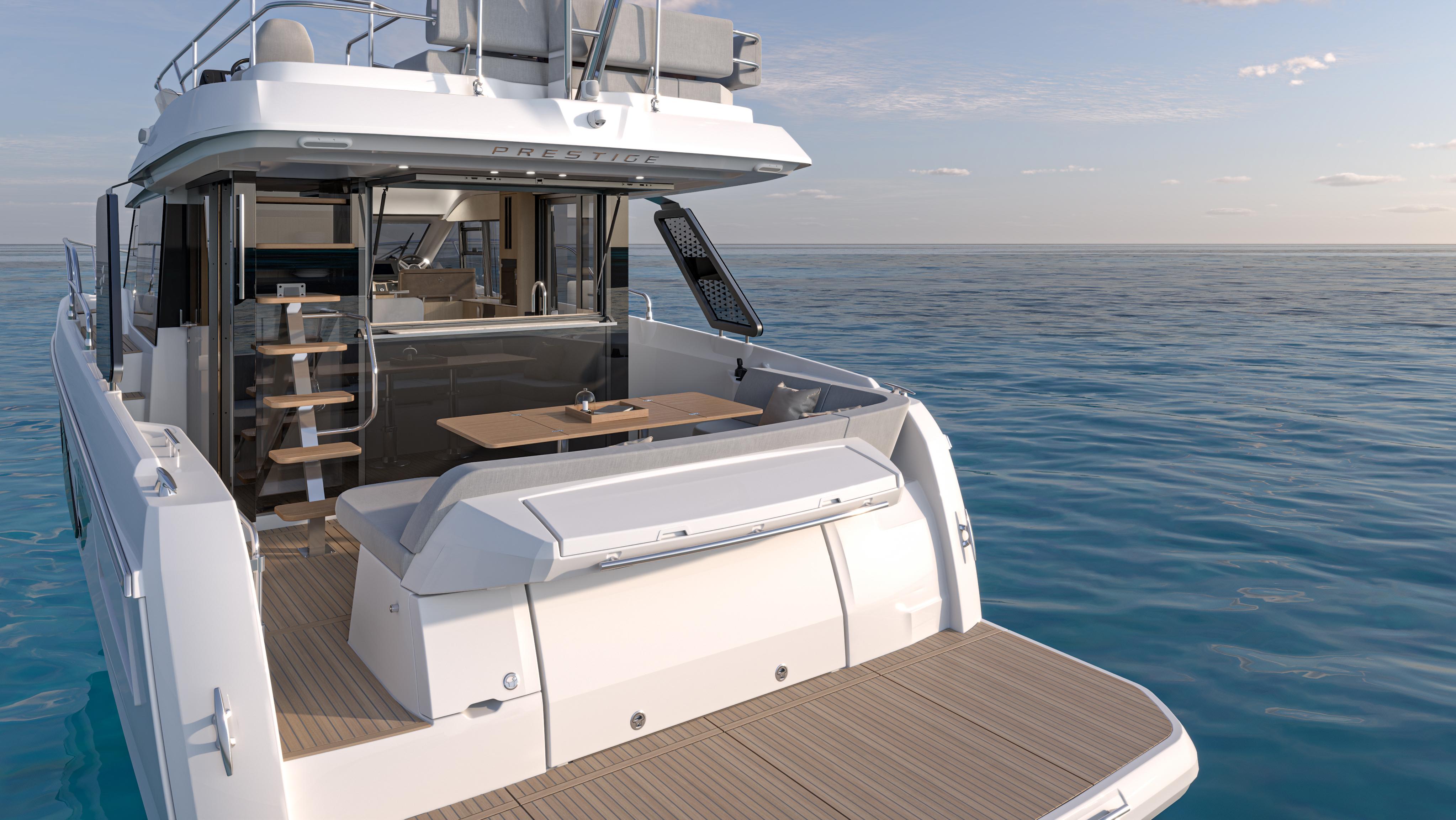 2026 Prestige F4.3 #PR79691 inventory image at Sun Country Marine Group, Newport Beach 2026 Prestige F4.3 #PR79691 inventory image at Sun Country Marine Group, Newport Beach
