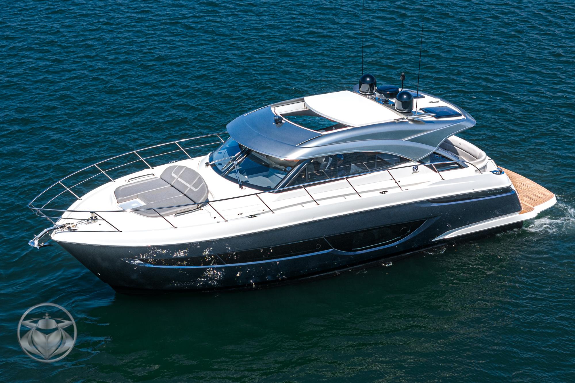 2025 Riviera 4600 Sport Yacht #R056-25 inventory image at Sun Country Marine Group, Newport Beach 2025 Riviera 4600 Sport Yacht #R056-25 inventory image at Sun Country Marine Group, Newport Beach