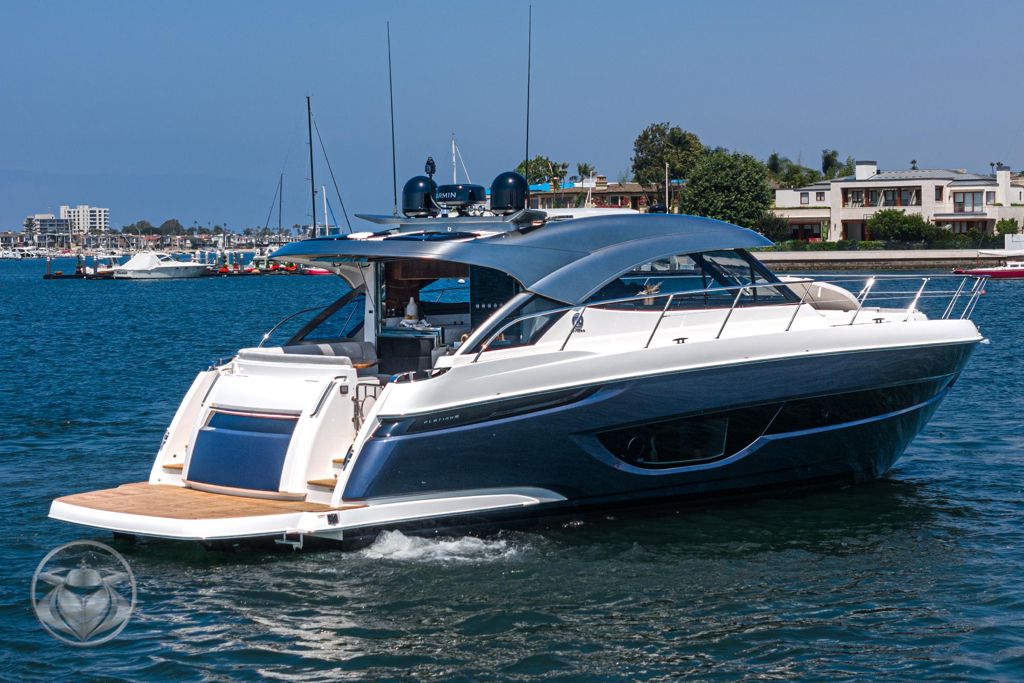 2025 Riviera 4600 Sport Yacht #R056-25 inventory image at Sun Country Marine Group, Newport Beach 2025 Riviera 4600 Sport Yacht #R056-25 inventory image at Sun Country Marine Group, Newport Beach