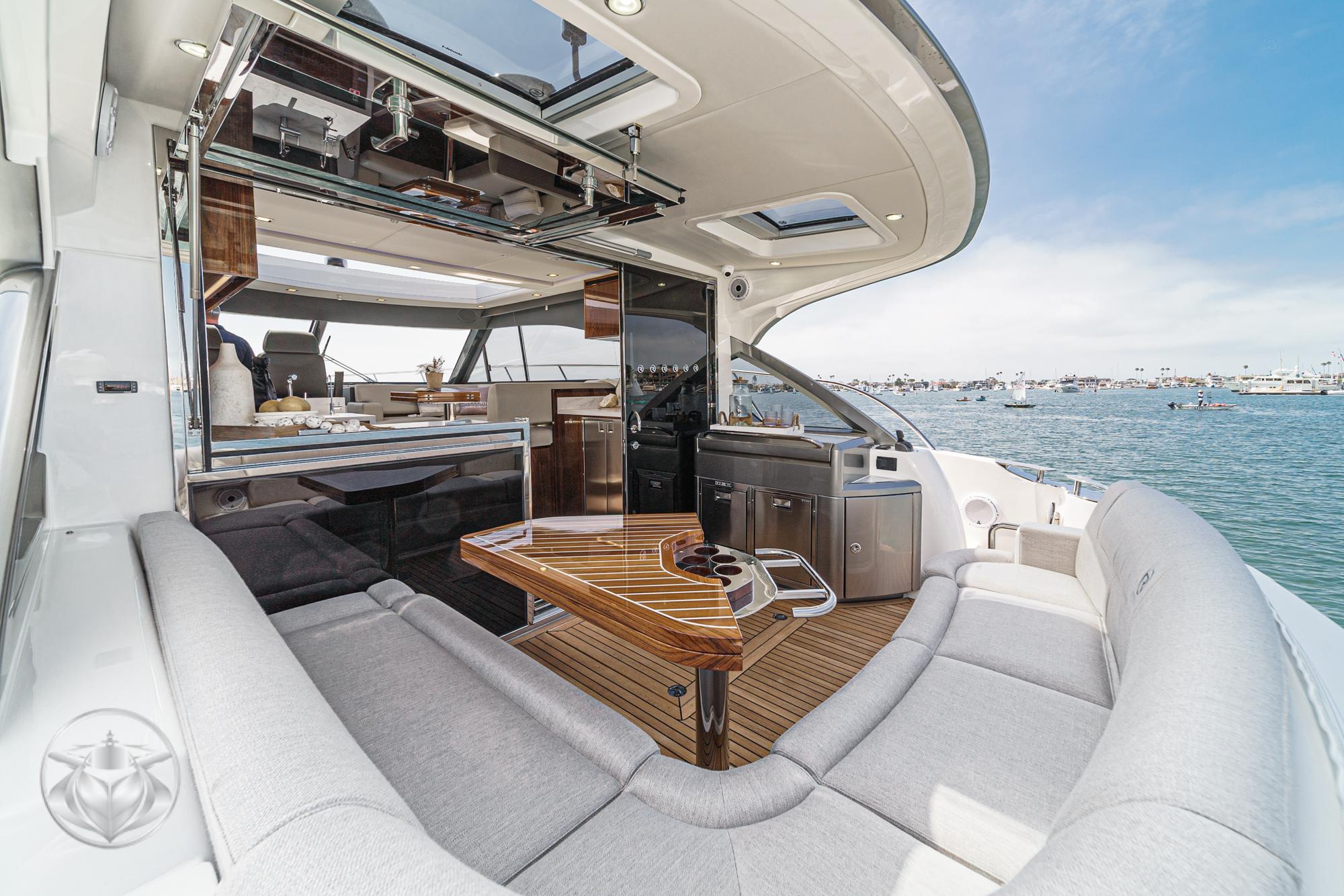 2025 Riviera 4600 Sport Yacht #R056-25 inventory image at Sun Country Marine Group, Newport Beach 2025 Riviera 4600 Sport Yacht #R056-25 inventory image at Sun Country Marine Group, Newport Beach