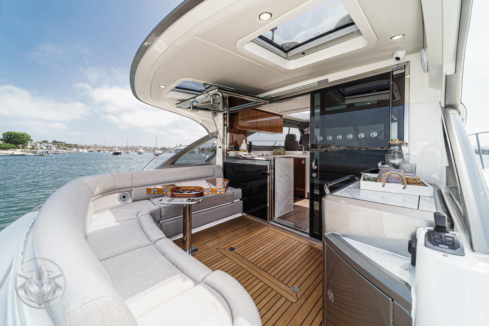 2025 Riviera 4600 Sport Yacht #R056-25 inventory image at Sun Country Marine Group, Newport Beach 2025 Riviera 4600 Sport Yacht #R056-25 inventory image at Sun Country Marine Group, Newport Beach