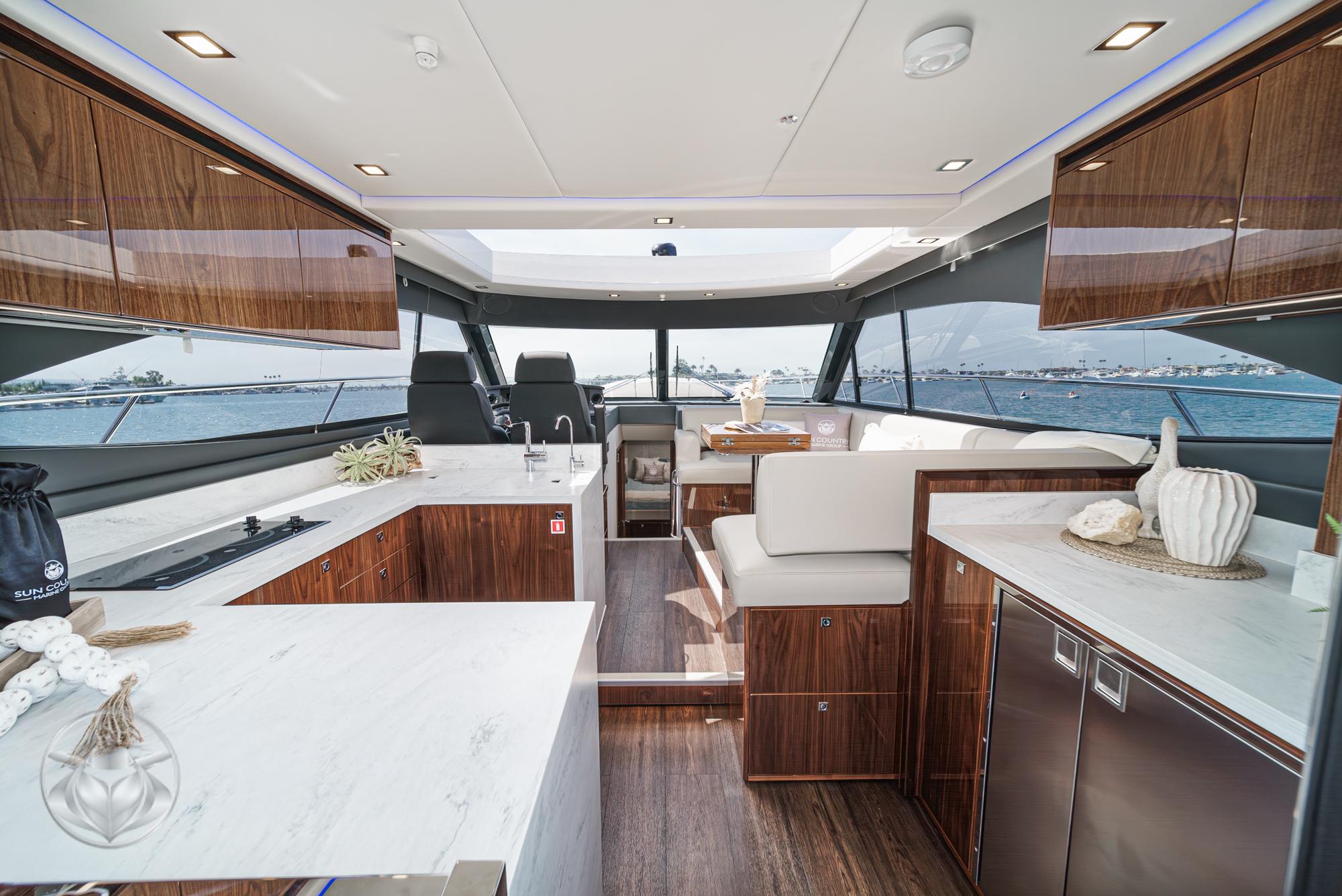 2025 Riviera 4600 Sport Yacht #R056-25 inventory image at Sun Country Marine Group, Newport Beach 2025 Riviera 4600 Sport Yacht #R056-25 inventory image at Sun Country Marine Group, Newport Beach