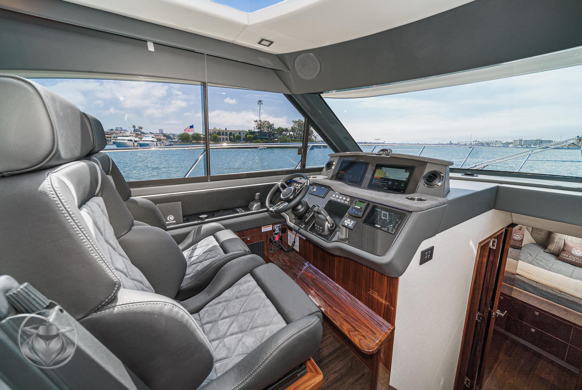 2025 Riviera 4600 Sport Yacht #R056-25 inventory image at Sun Country Marine Group, Newport Beach 2025 Riviera 4600 Sport Yacht #R056-25 inventory image at Sun Country Marine Group, Newport Beach