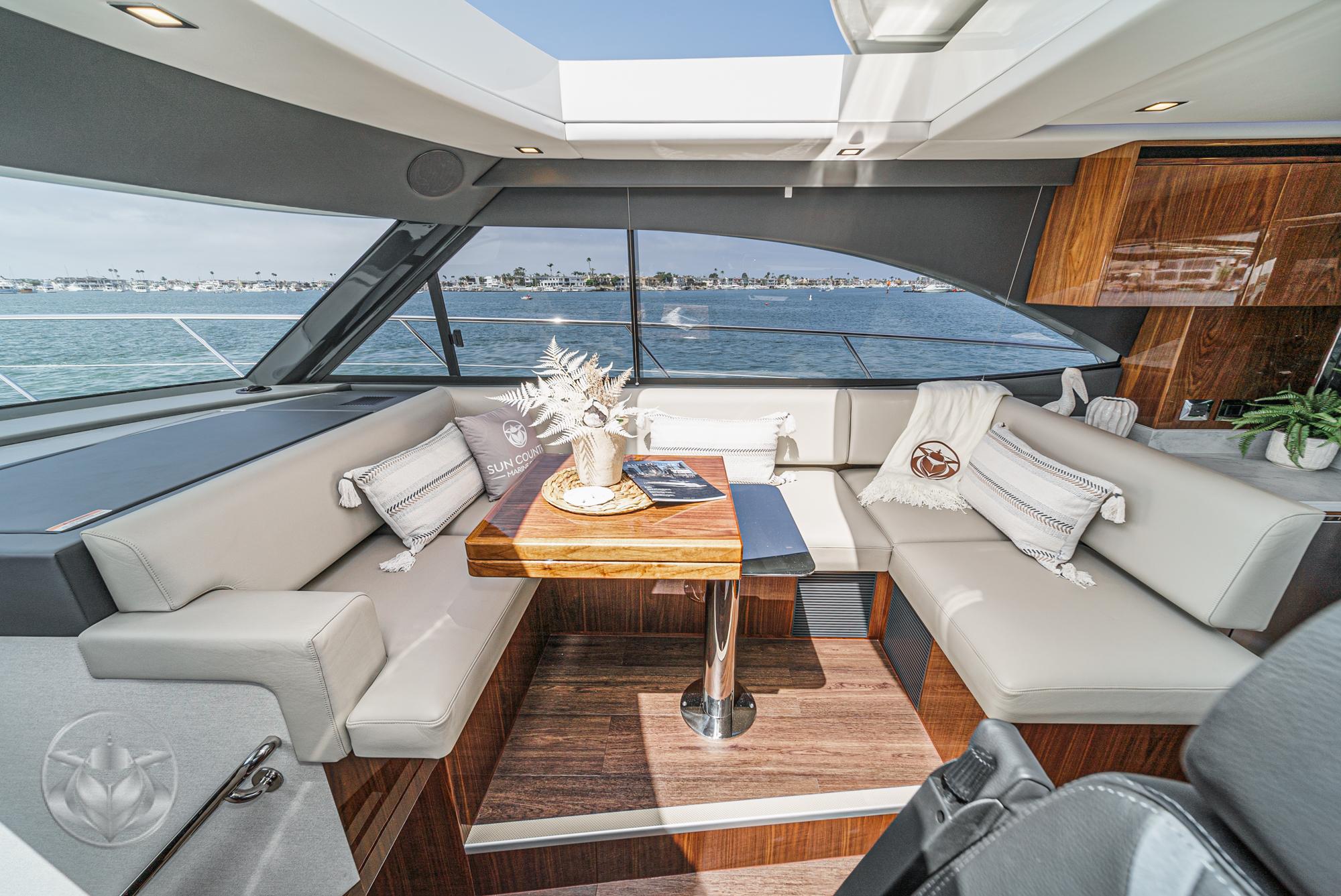 2025 Riviera 4600 Sport Yacht #R056-25 inventory image at Sun Country Marine Group, Newport Beach 2025 Riviera 4600 Sport Yacht #R056-25 inventory image at Sun Country Marine Group, Newport Beach