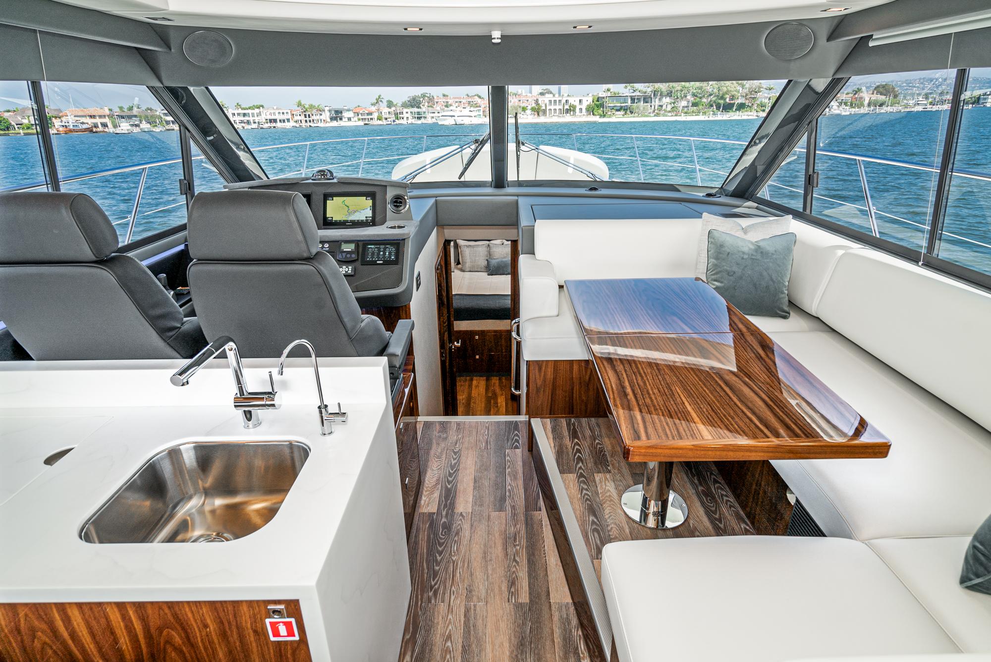 2024 Riviera 4600 Sport Yacht #R034 inventory image at Sun Country Marine Group, Newport Beach 2024 Riviera 4600 Sport Yacht #R034 inventory image at Sun Country Marine Group, Newport Beach