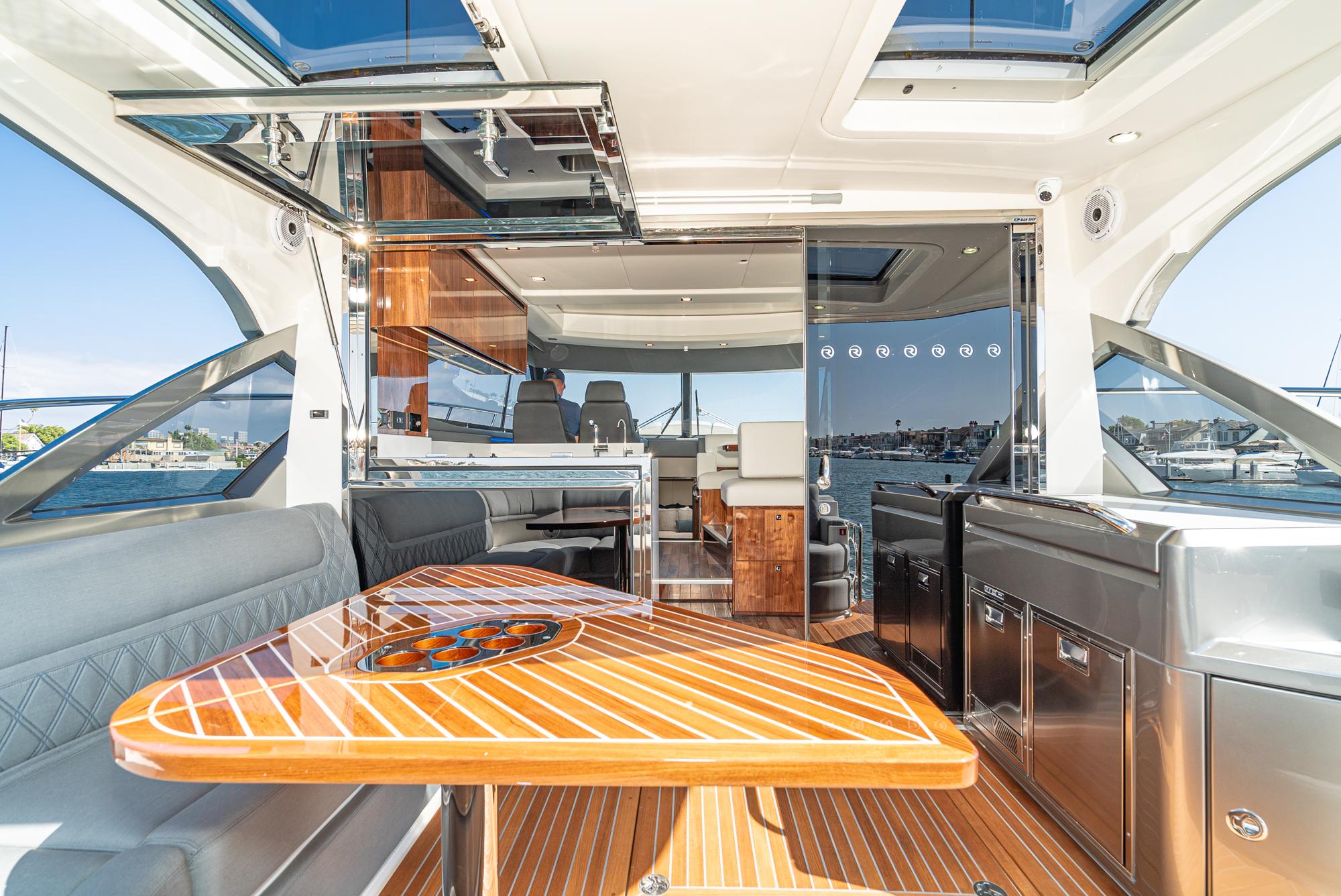 2024 Riviera 4600 Sport Yacht #R034 inventory image at Sun Country Marine Group, Newport Beach 2024 Riviera 4600 Sport Yacht #R034 inventory image at Sun Country Marine Group, Newport Beach