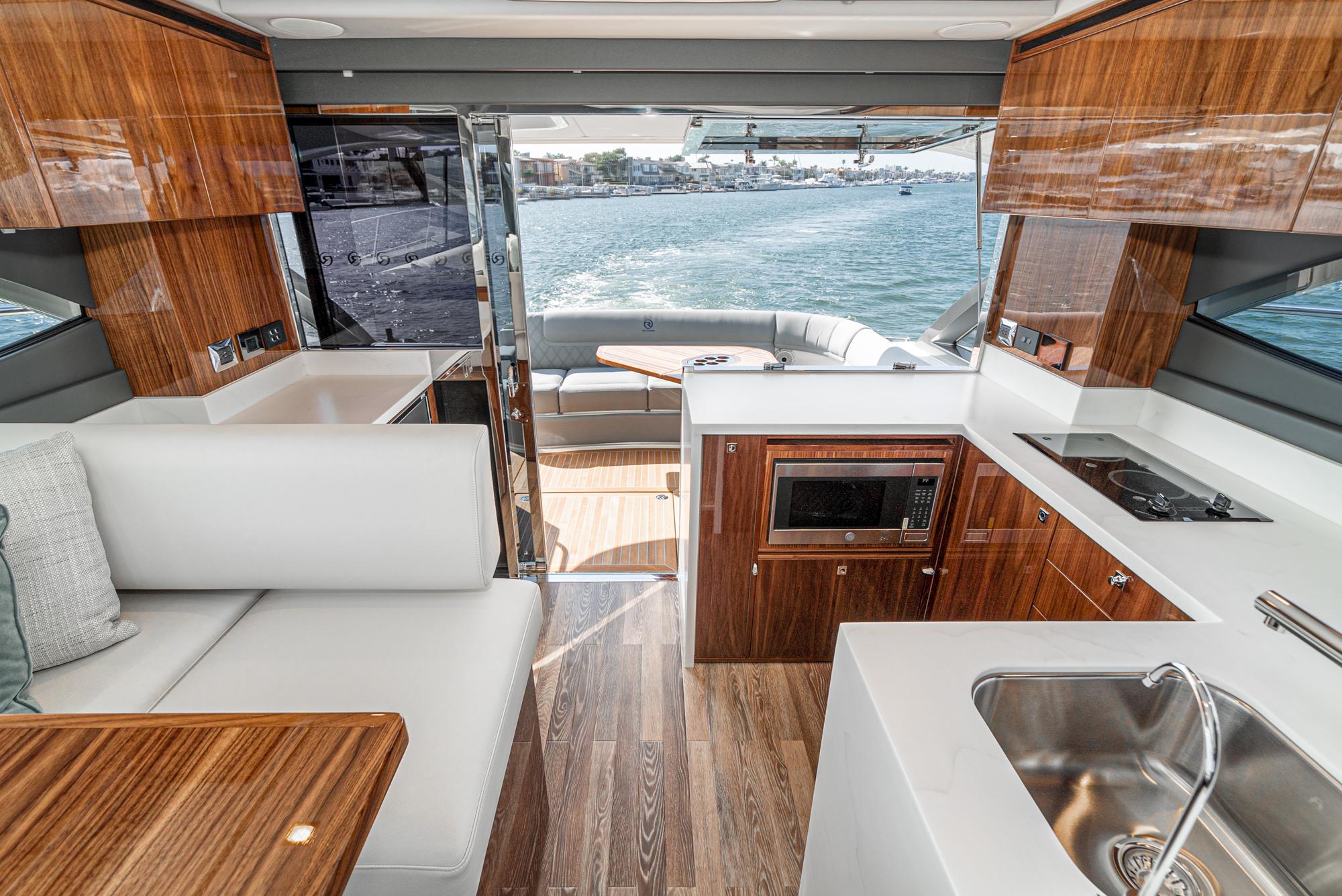 2024 Riviera 4600 Sport Yacht #R034 inventory image at Sun Country Marine Group, Newport Beach 2024 Riviera 4600 Sport Yacht #R034 inventory image at Sun Country Marine Group, Newport Beach