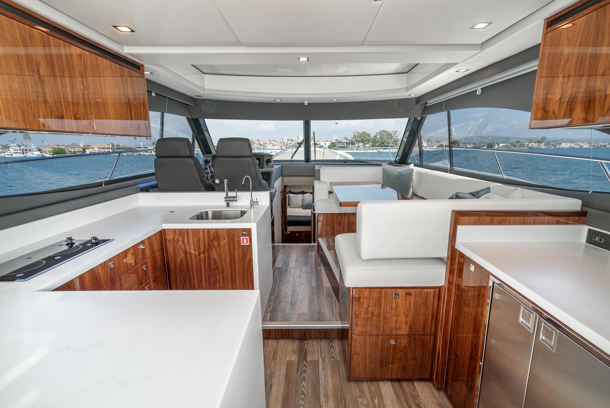 2024 Riviera 4600 Sport Yacht #R034 inventory image at Sun Country Marine Group, Newport Beach 2024 Riviera 4600 Sport Yacht #R034 inventory image at Sun Country Marine Group, Newport Beach