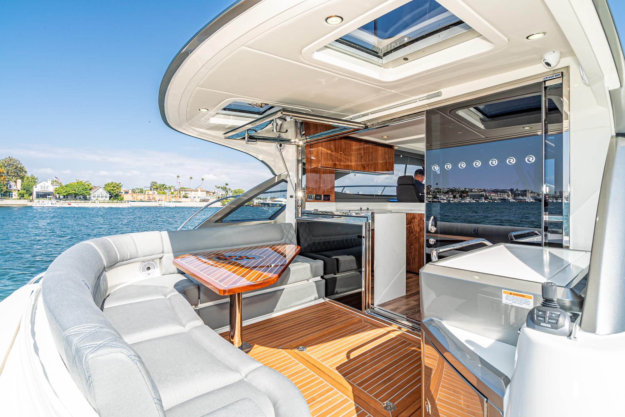 2024 Riviera 4600 Sport Yacht #R034 inventory image at Sun Country Marine Group, Newport Beach 2024 Riviera 4600 Sport Yacht #R034 inventory image at Sun Country Marine Group, Newport Beach