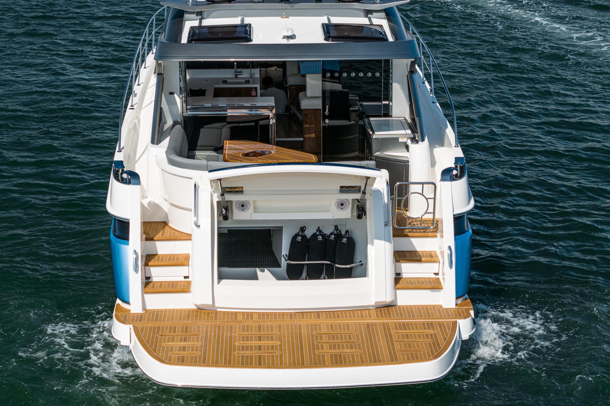 2024 Riviera 4600 Sport Yacht #R034 inventory image at Sun Country Marine Group, Newport Beach 2024 Riviera 4600 Sport Yacht #R034 inventory image at Sun Country Marine Group, Newport Beach