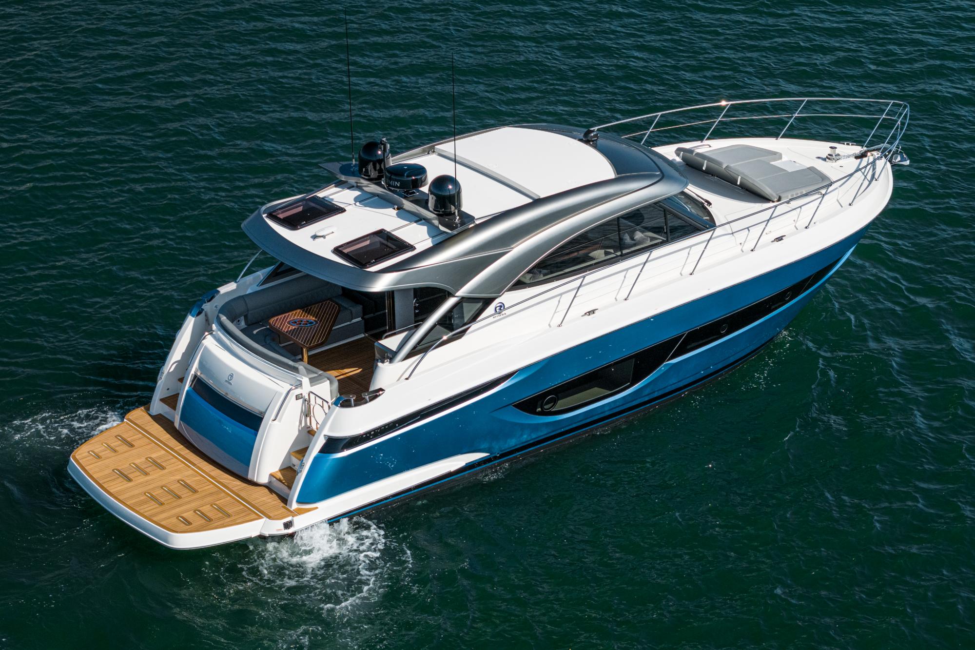 2024 Riviera 4600 Sport Yacht #R034 inventory image at Sun Country Marine Group, Newport Beach 2024 Riviera 4600 Sport Yacht #R034 inventory image at Sun Country Marine Group, Newport Beach
